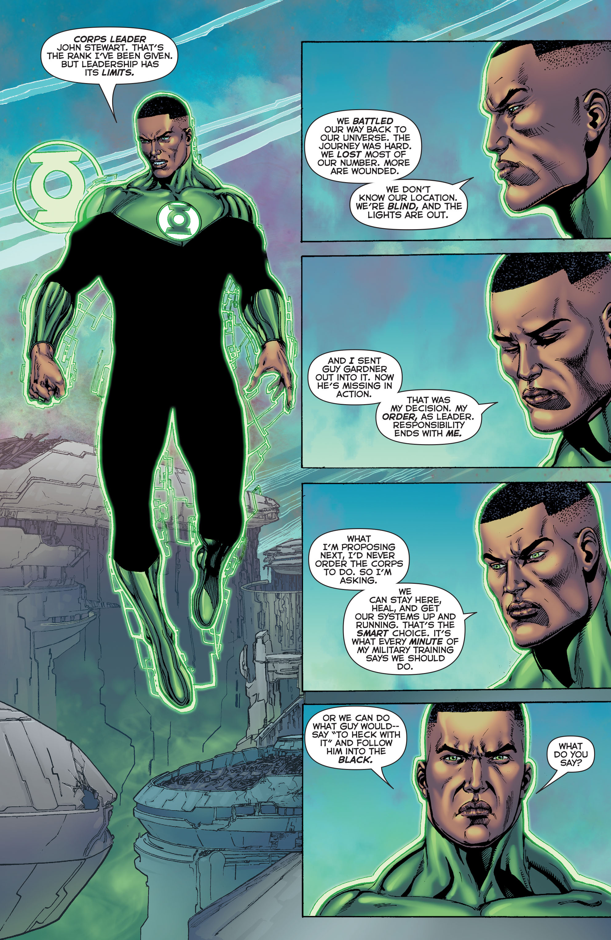 Read online Hal Jordan And The Green Lantern Corps comic -  Issue #4 - 21