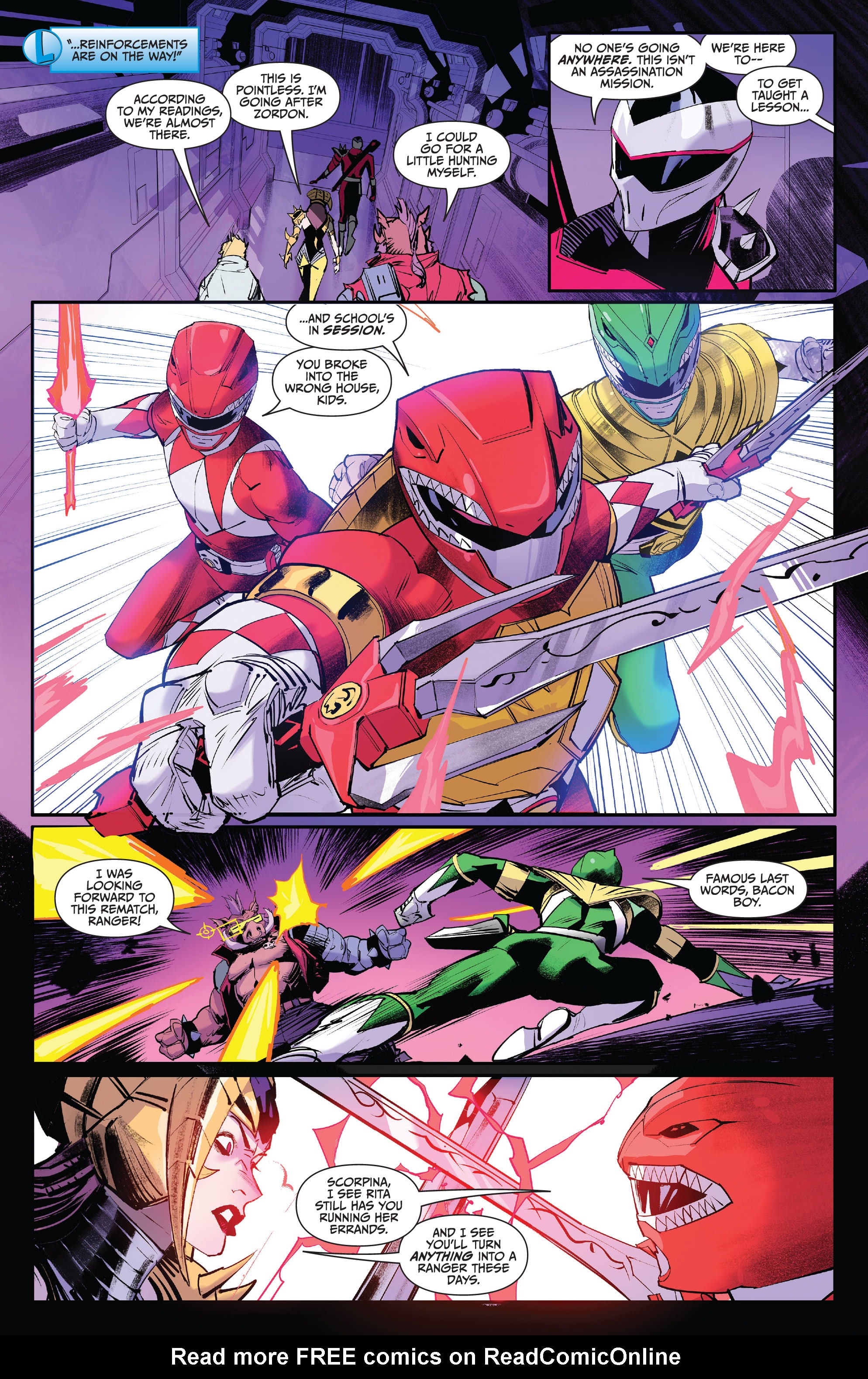 Read online Mighty Morphin Power Rangers/ Teenage Mutant Ninja Turtles II comic -  Issue #2 - 18