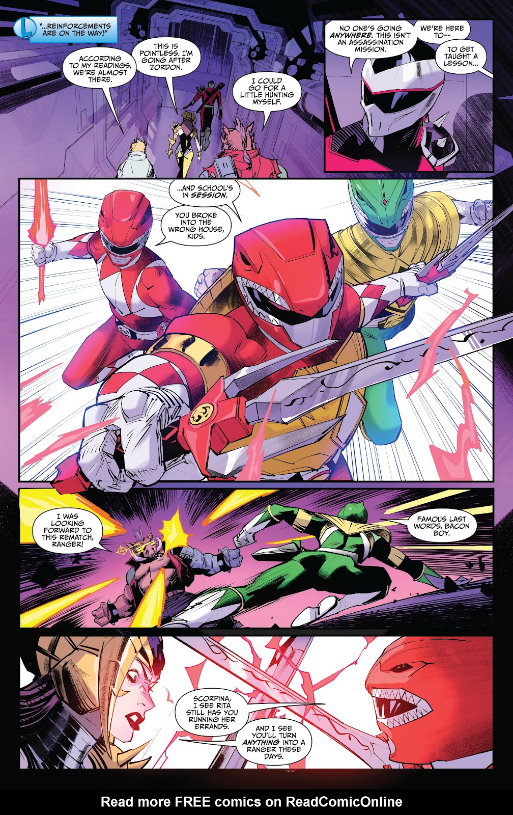 Mighty Morphin Power Rangers/ Teenage Mutant Ninja Turtles II issue 2 - Page 18