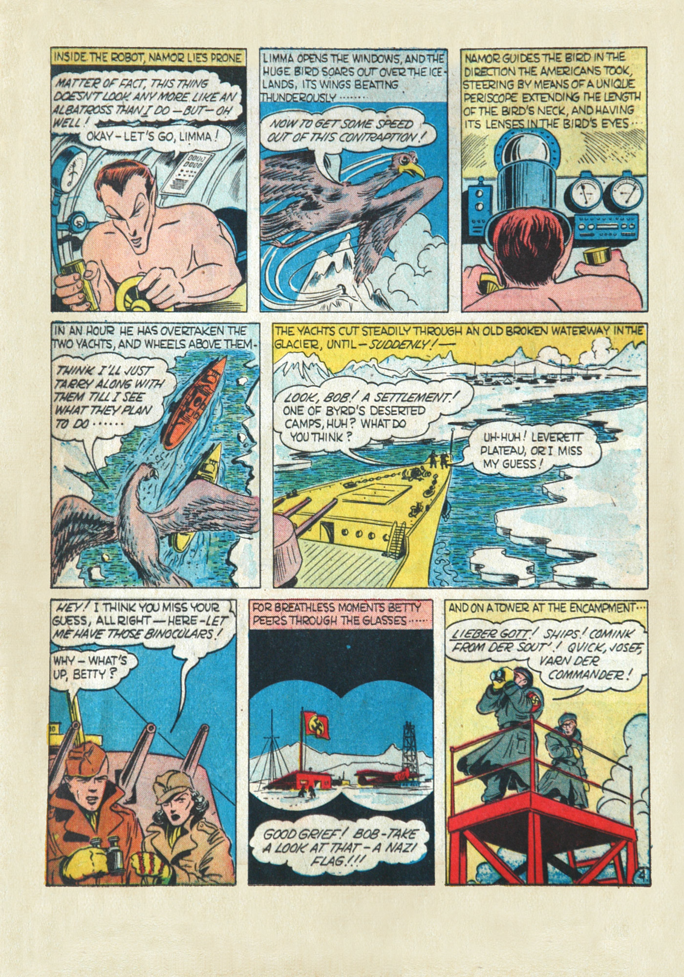 Read online Marvel Mystery Comics comic -  Issue #19 - 22