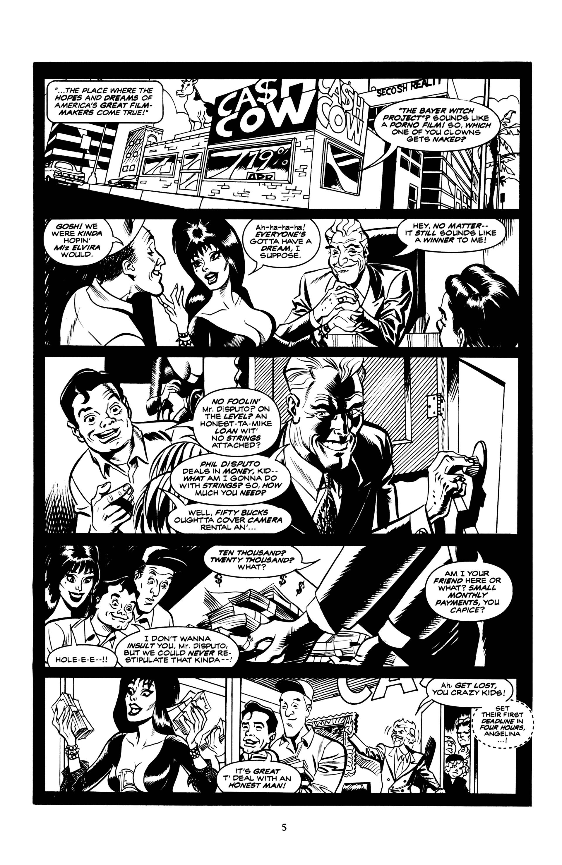 Read online Elvira, Mistress of the Dark comic -  Issue #95 - 7