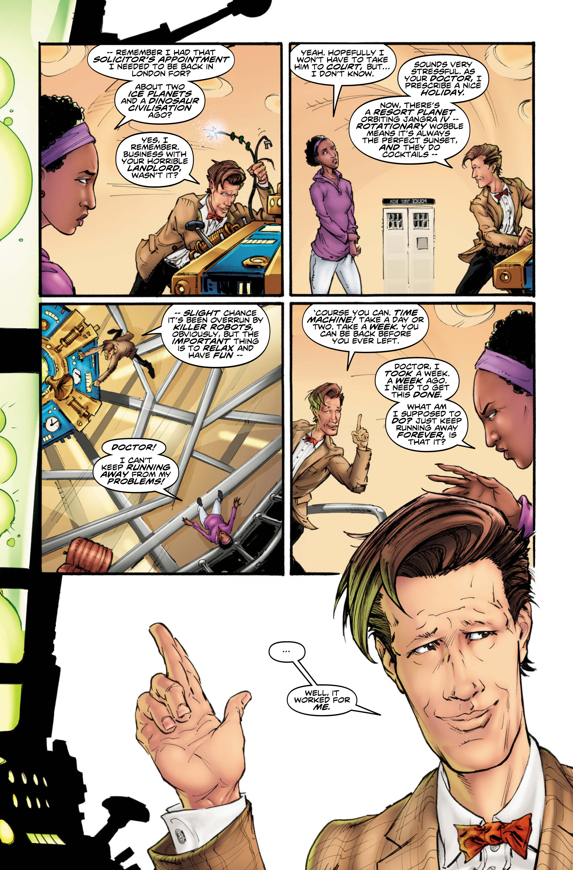 Read online Doctor Who: The Eleventh Doctor comic -  Issue #4 - 11