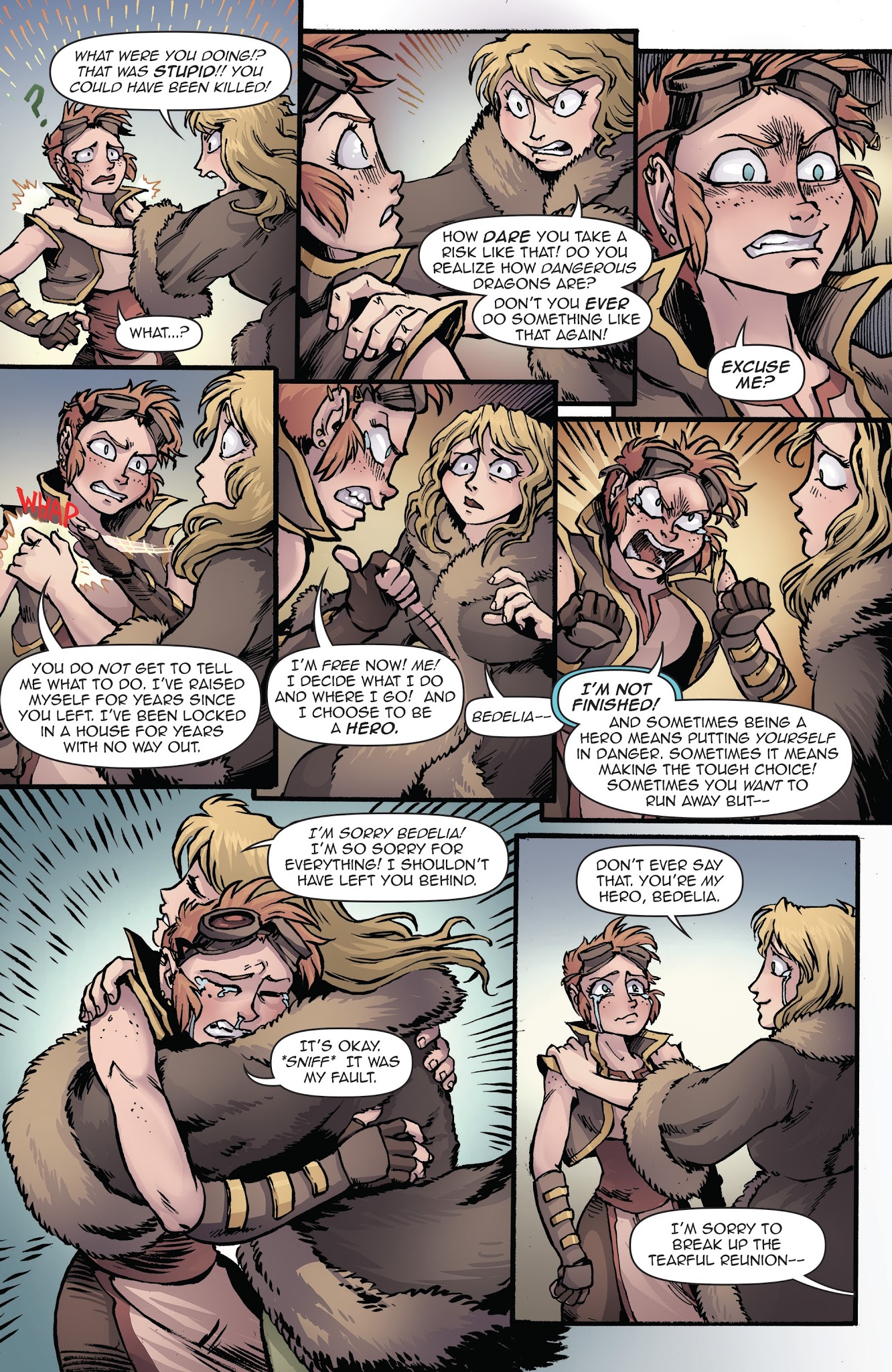 Read online Princeless: Make Yourself (2017) comic -  Issue #2 - 7