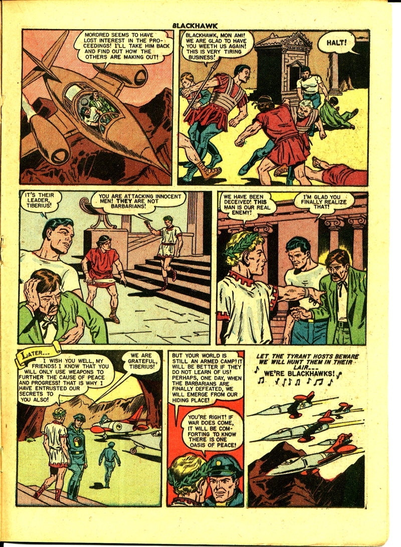 Read online Blackhawk (1957) comic -  Issue #42 - 25