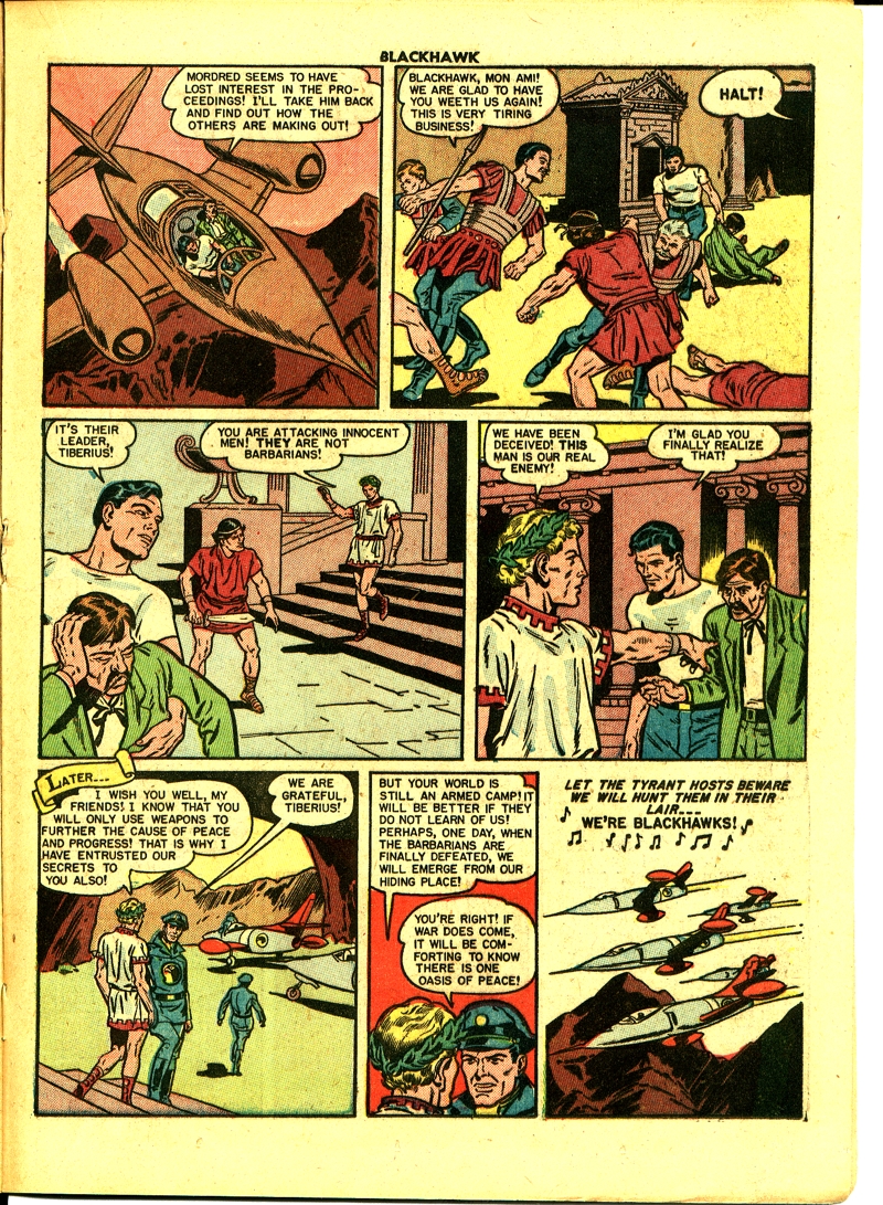 Read online Blackhawk (1957) comic -  Issue #42 - 25