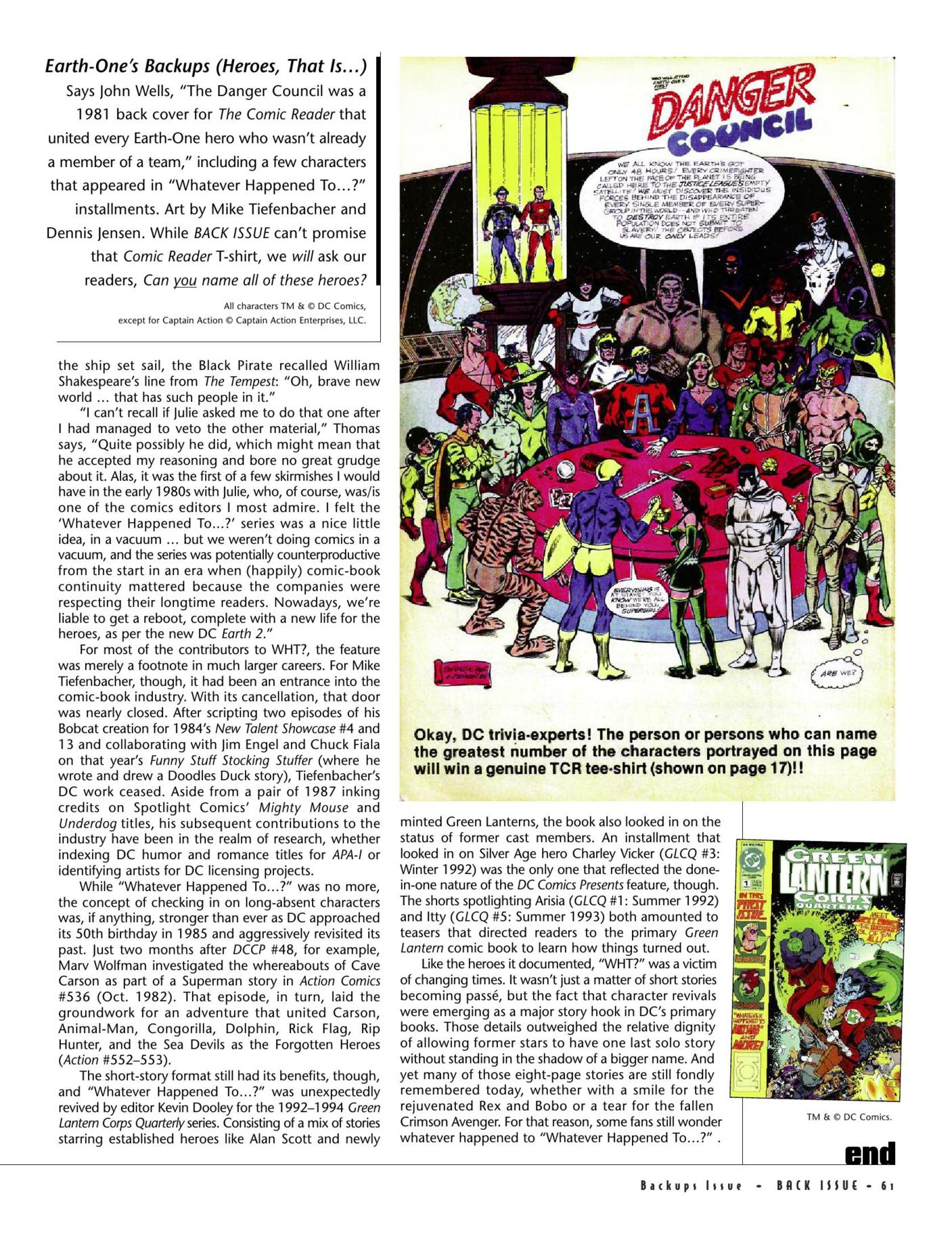 Read online Back Issue comic -  Issue #64 - 63