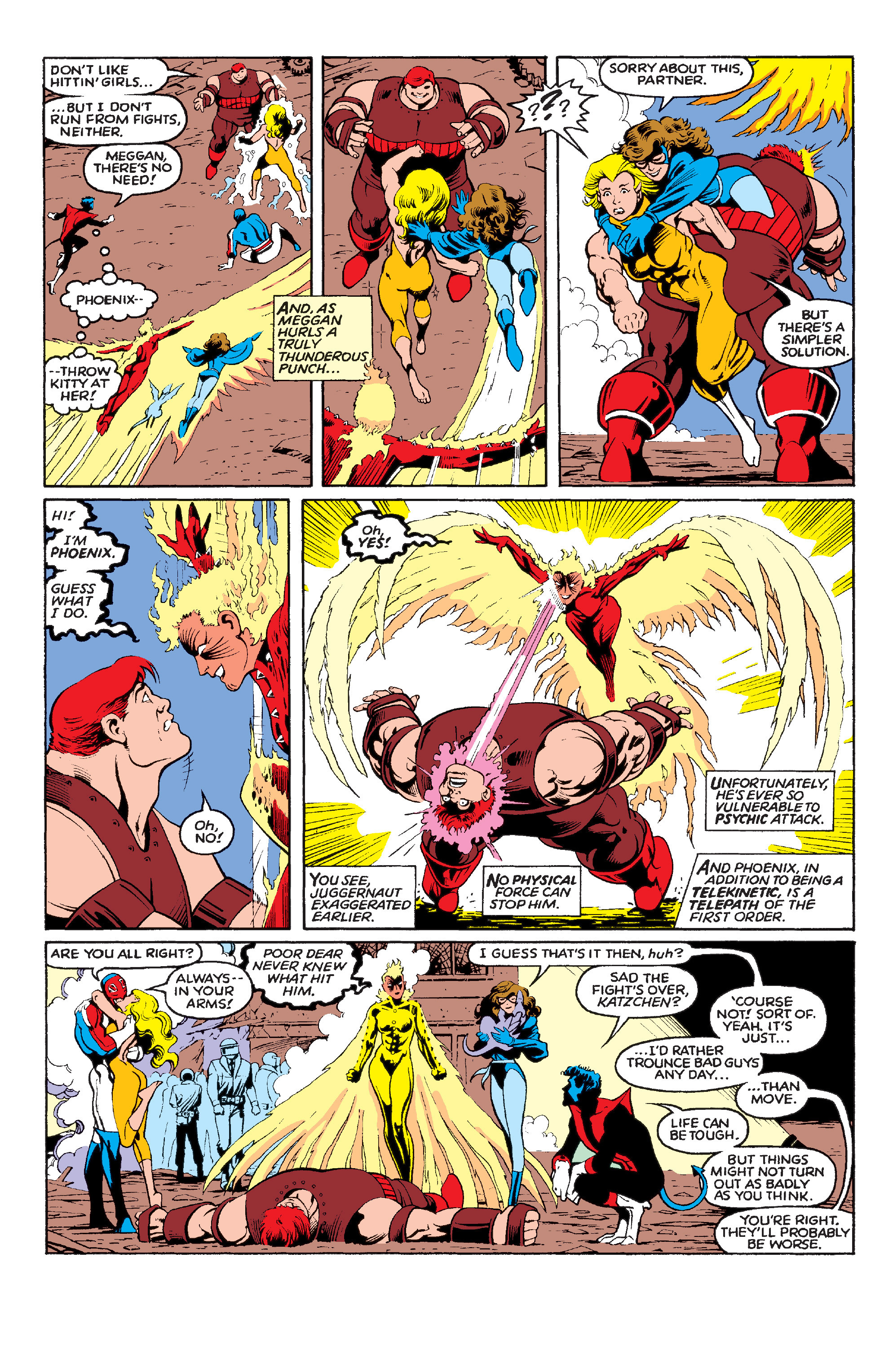 Read online Excalibur (1988) comic -  Issue #3 - 11