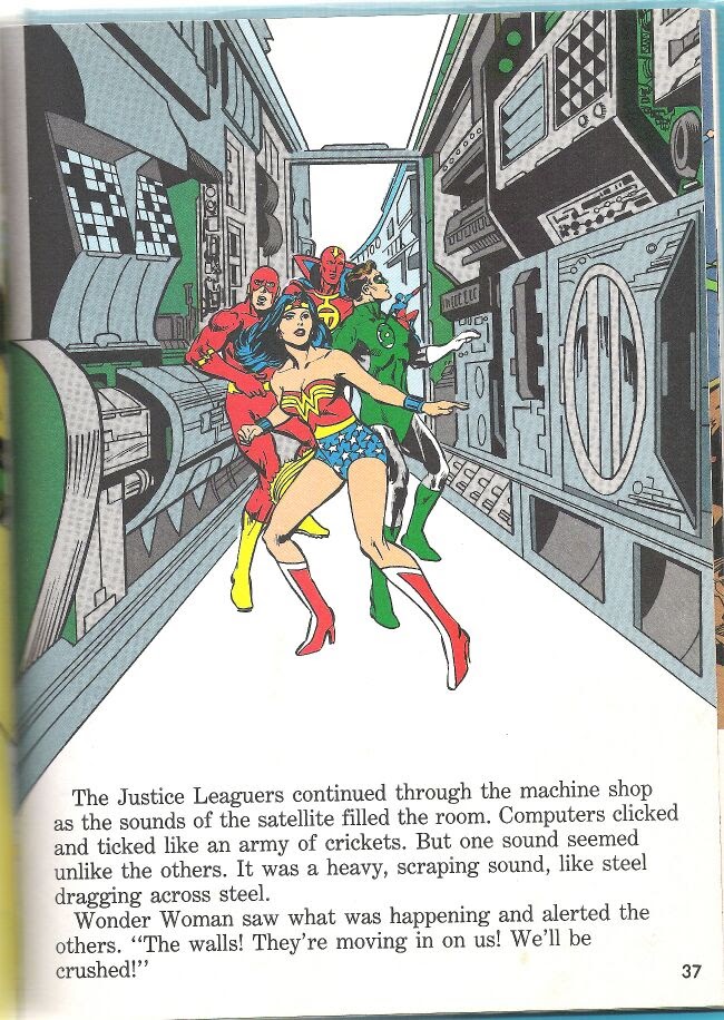 Read online Justice League of America in The Lunar Invaders comic -  Issue # Full - 37