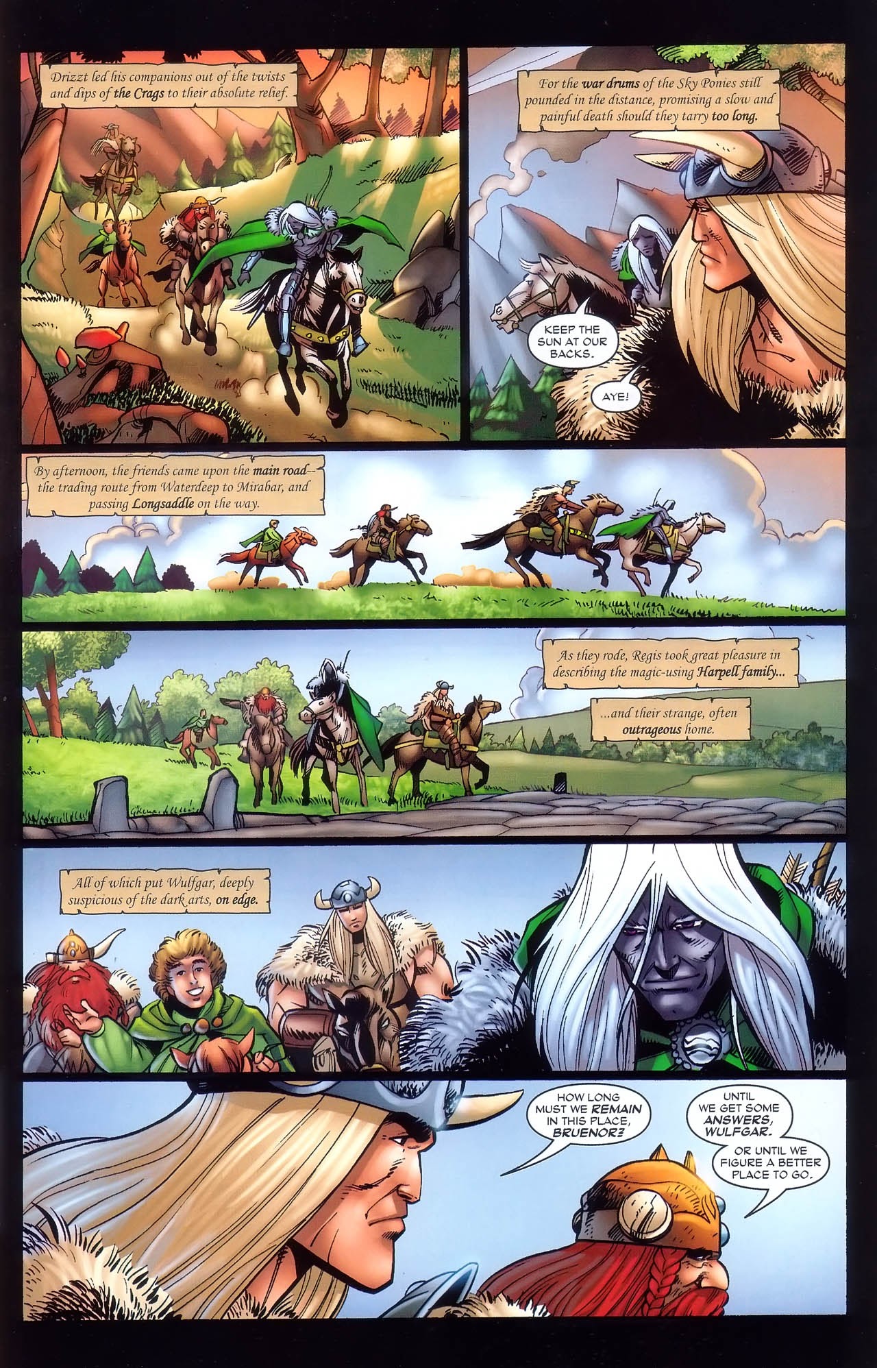 Read online Forgotten Realms: Streams of Silver comic -  Issue #2 - 3