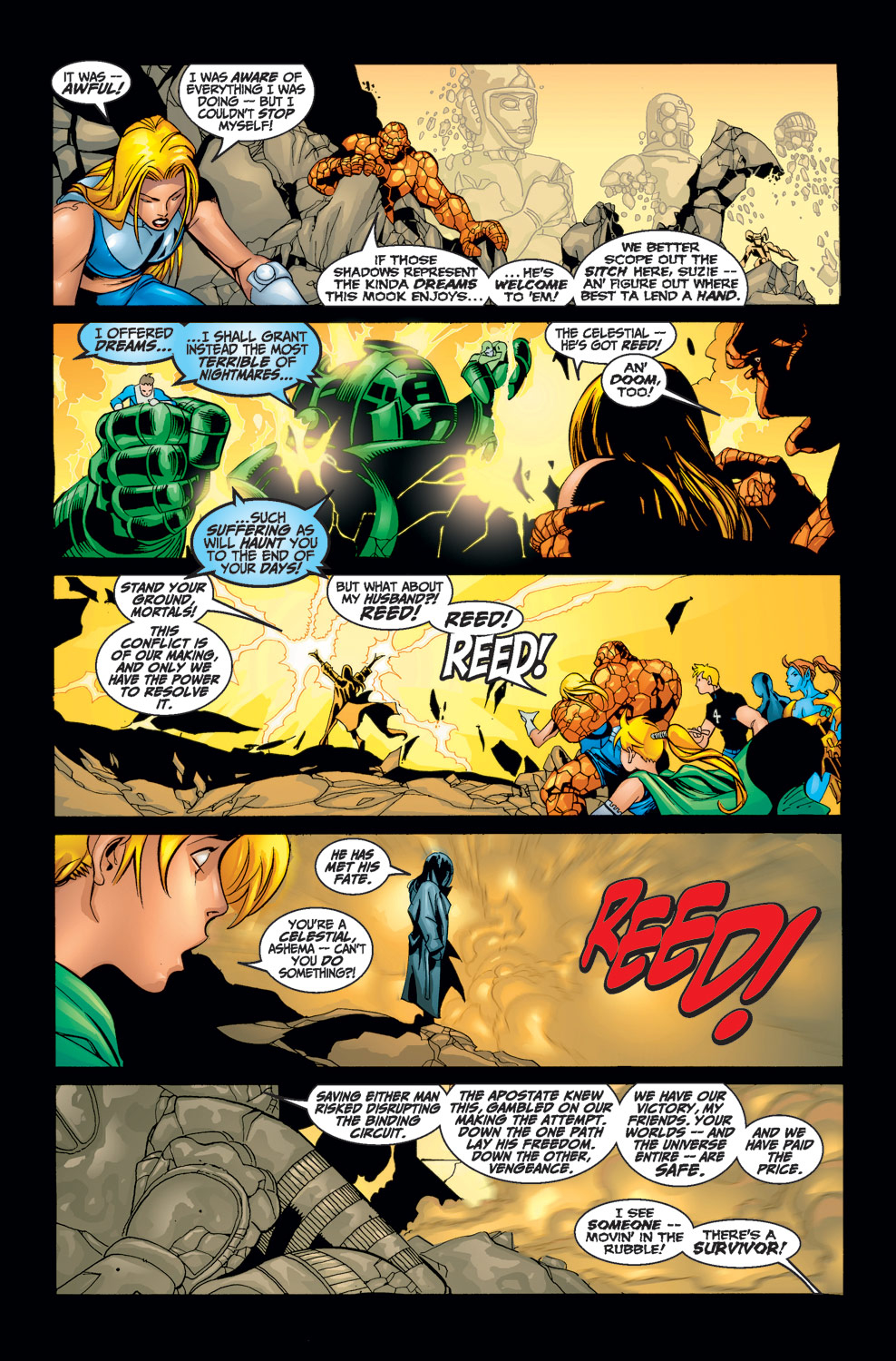 Read online Fantastic Four (1998) comic -  Issue #25 - 36