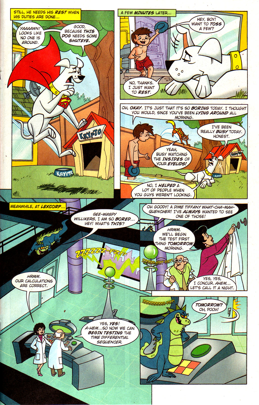 Read online Krypto the Superdog comic -  Issue #4 - 13