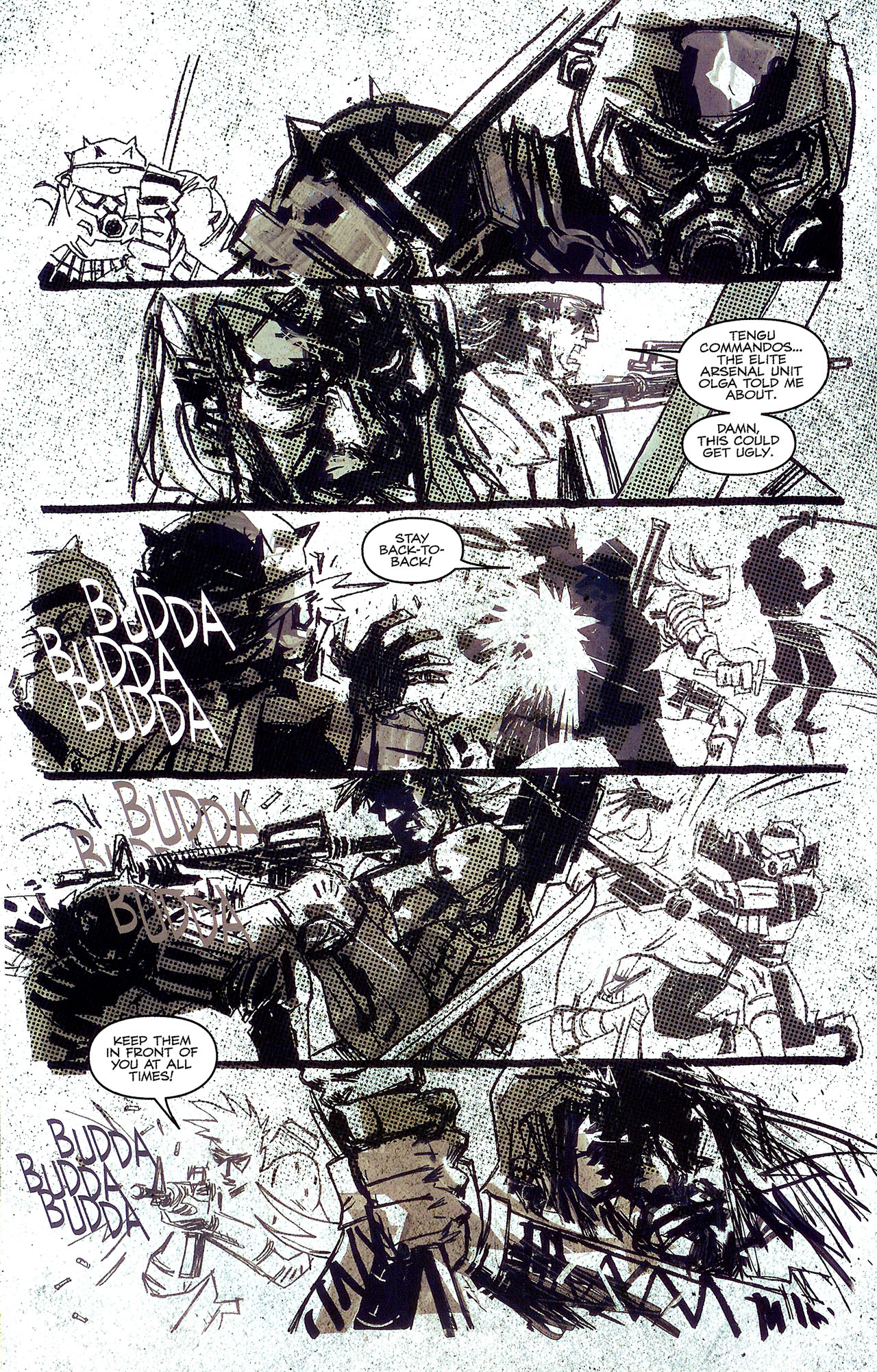 Read online Metal Gear Solid: Sons of Liberty comic -  Issue #10 - 12