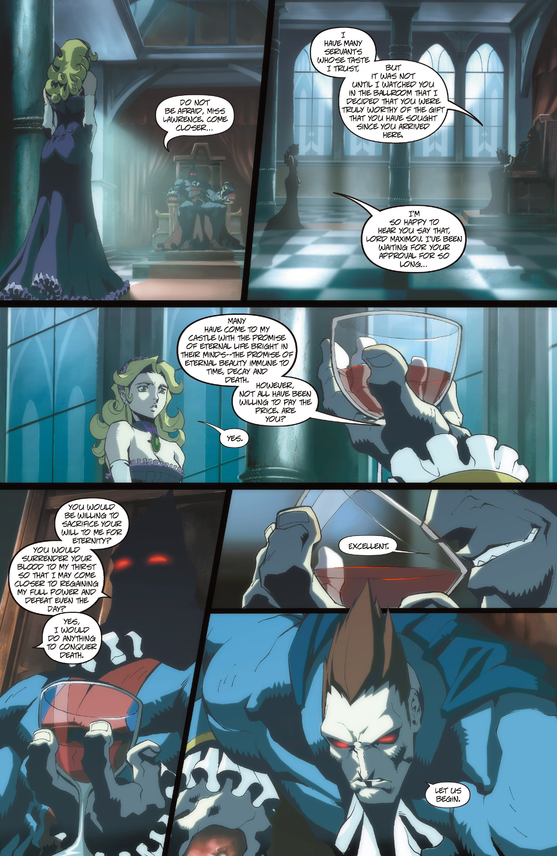 Read online Darkstalkers comic -  Issue #3 - 23