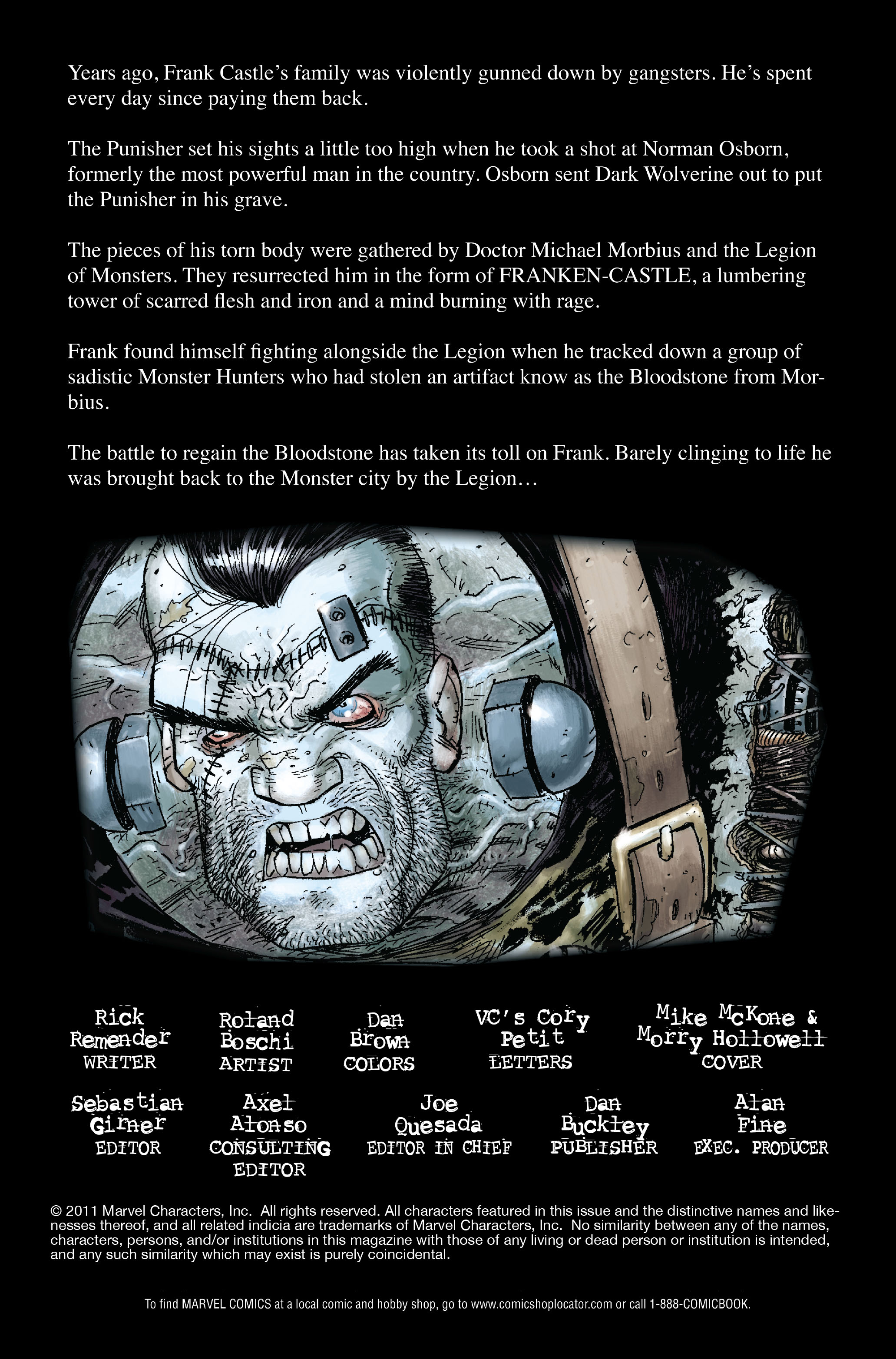 Read online Franken-Castle comic -  Issue #17 - 2