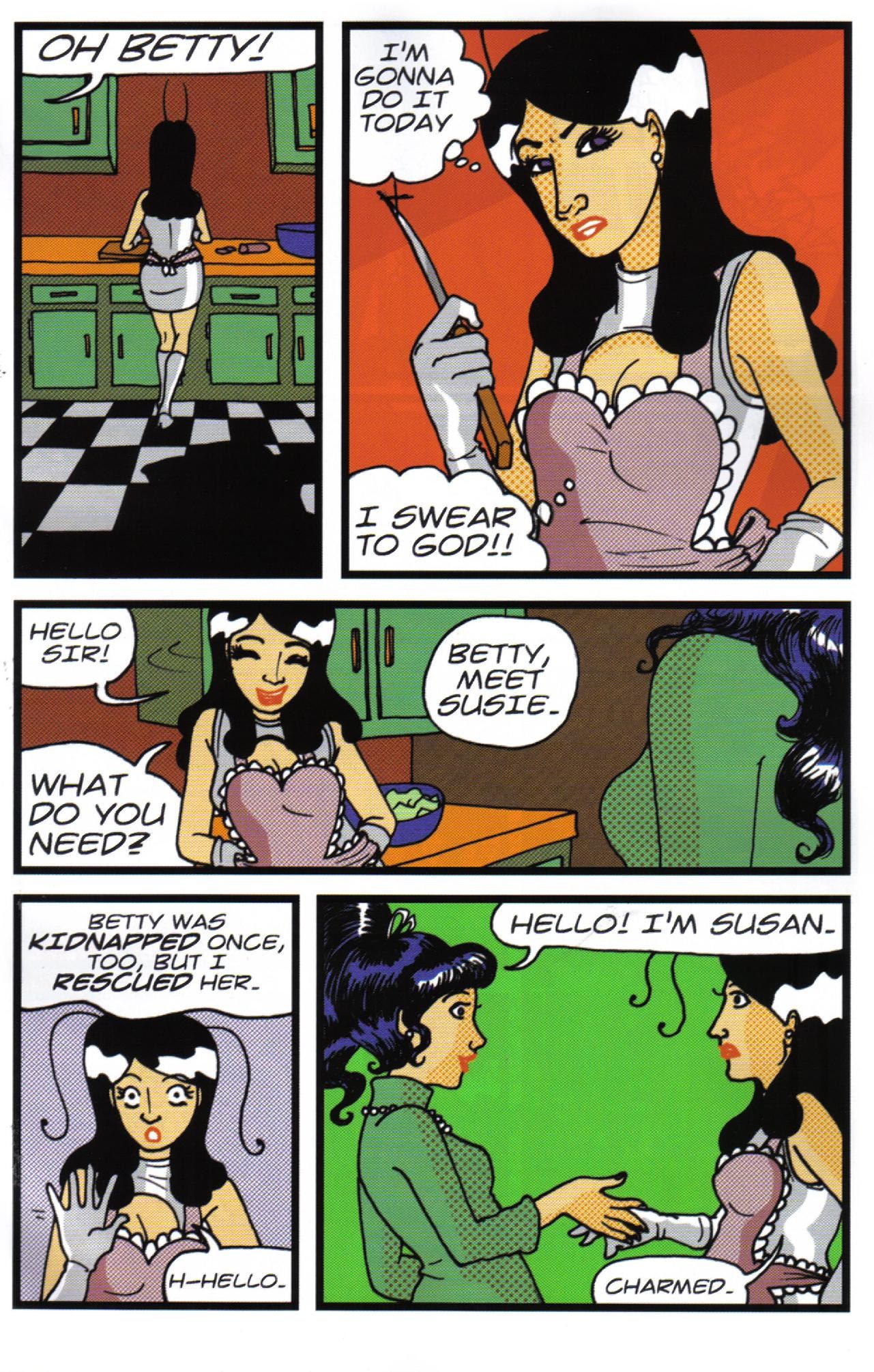 Read online I Was Kidnapped By Lesbian Pirates From Outer Space comic -  Issue #6 - 7