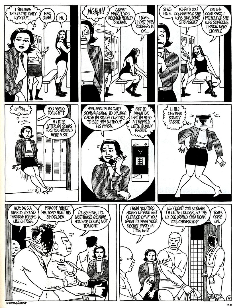Read online Love and Rockets (1982) comic -  Issue #47 - 27