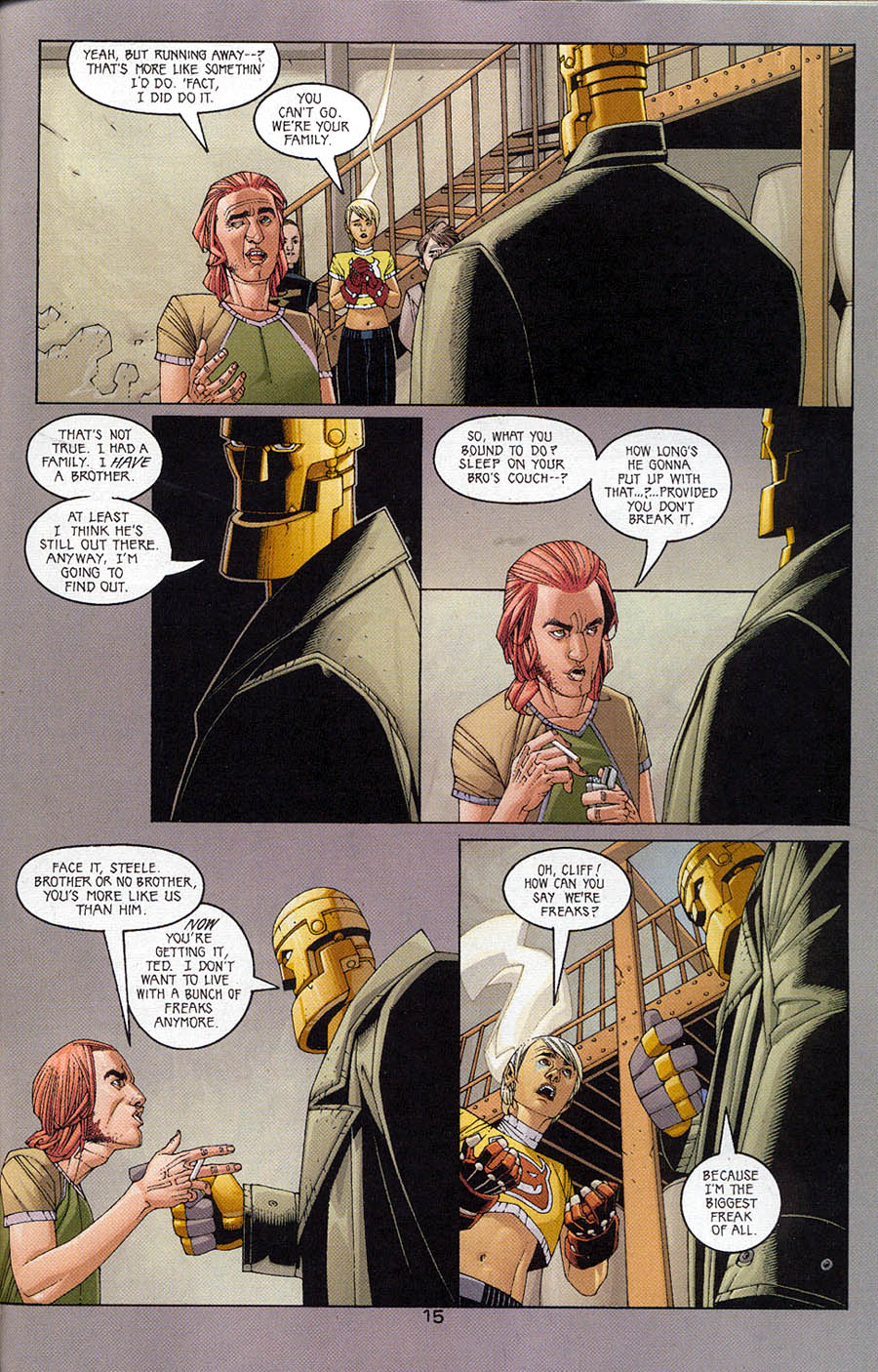 Read online Doom Patrol (2001) comic -  Issue #15 - 17