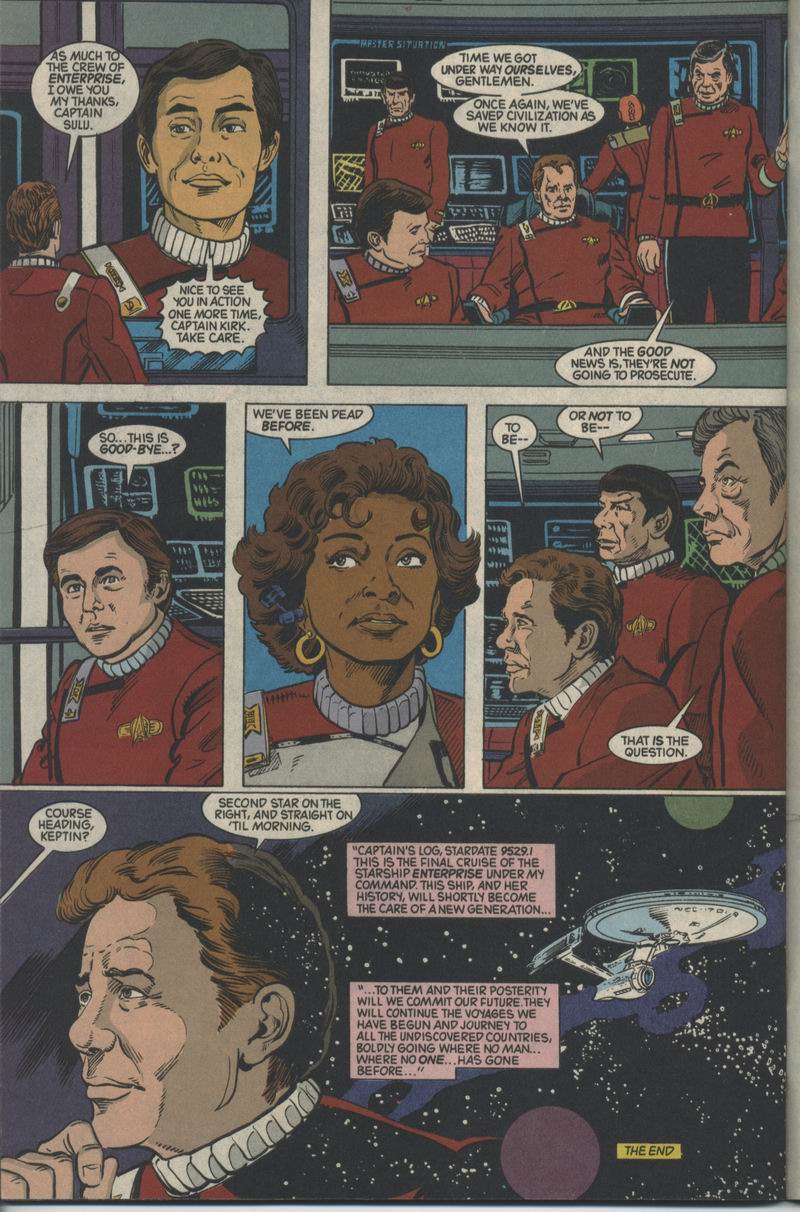 Read online Star Trek VI: The Undiscovered Country comic -  Issue # Full - 57