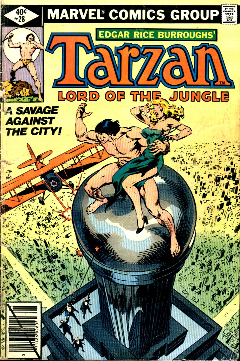 Read online Tarzan (1977) comic -  Issue #28 - 1
