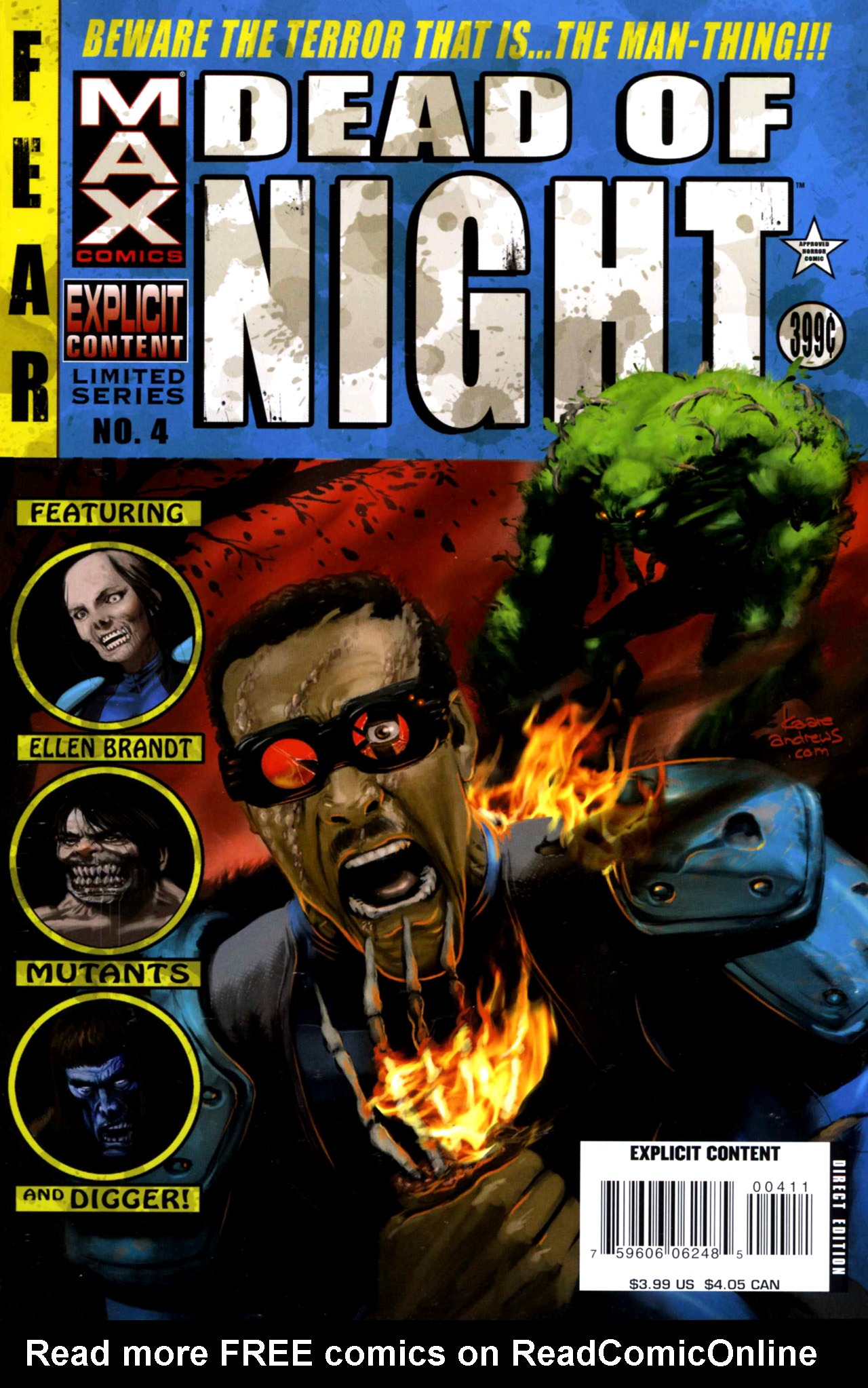 Read online Dead of Night Featuring Man-Thing comic -  Issue #4 - 1