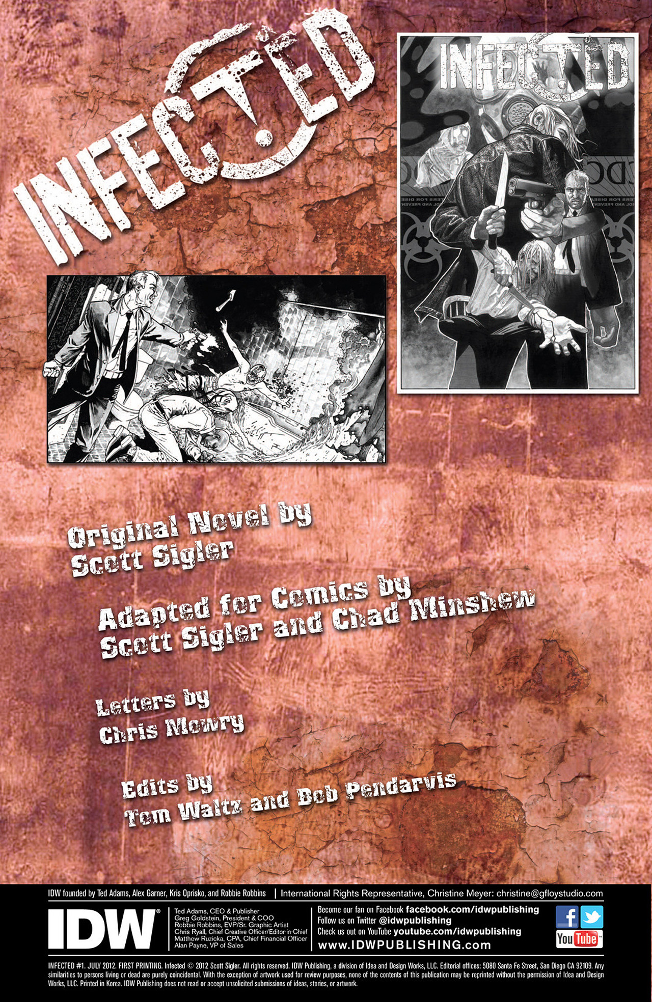 Read online Infected comic -  Issue # Full - 2