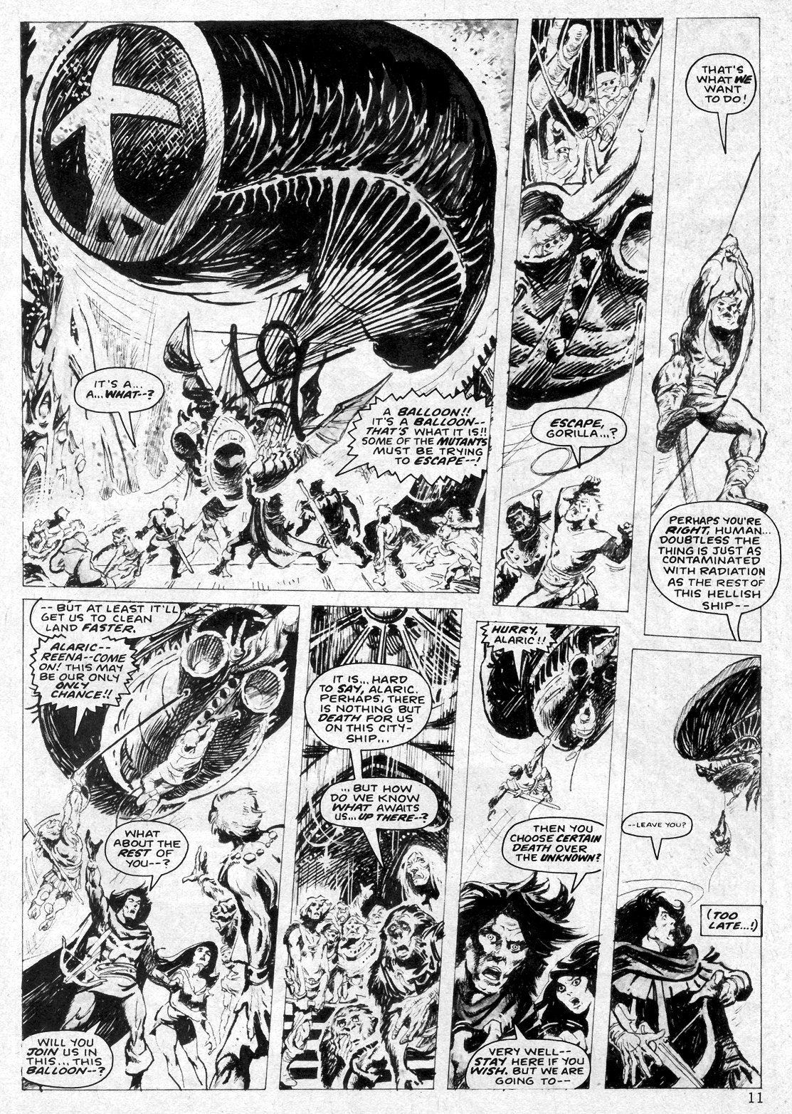 Read online Planet of the Apes comic -  Issue #29 - 11