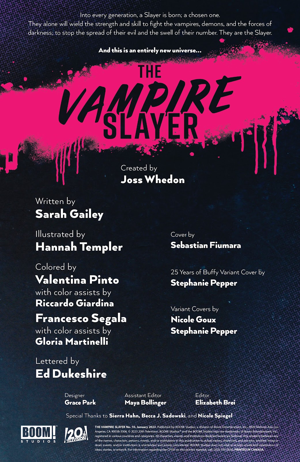 The Vampire Slayer issue 10 - Page 2