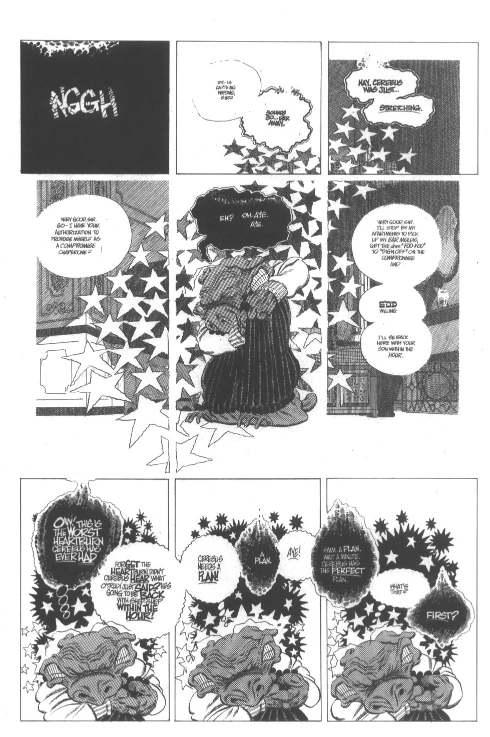 Read online Cerebus comic -  Issue #296 - 9