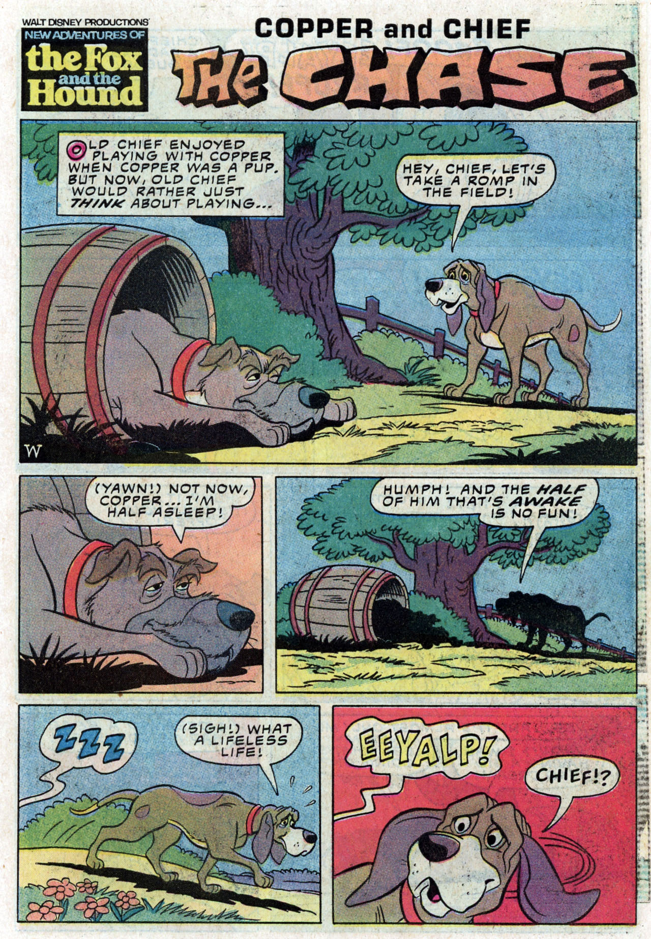 Read online Walt Disney Productions' The Fox and the Hound comic -  Issue #3 - 27