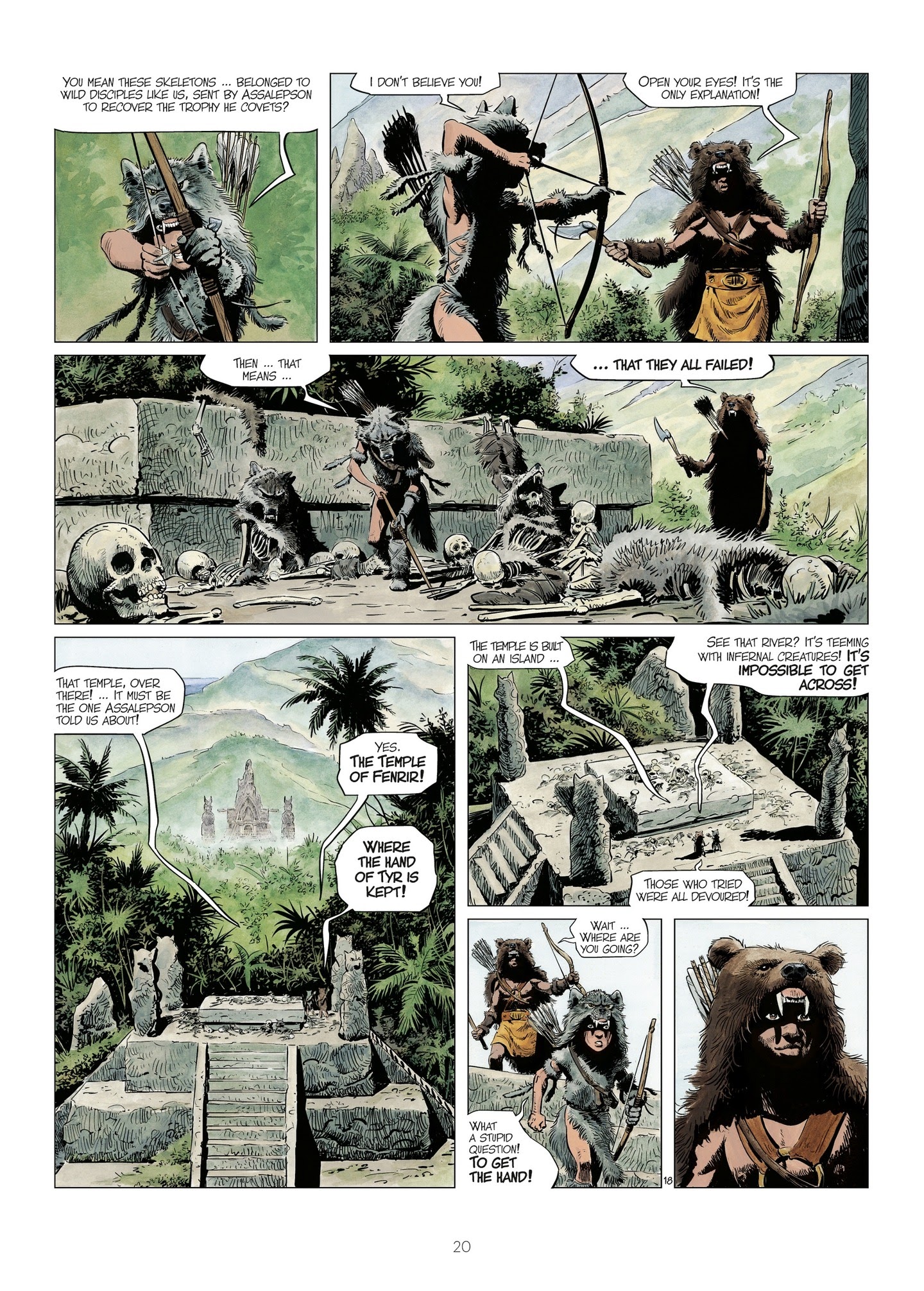 Read online The World of Thorgal: Wolfcub comic -  Issue #2 - 22