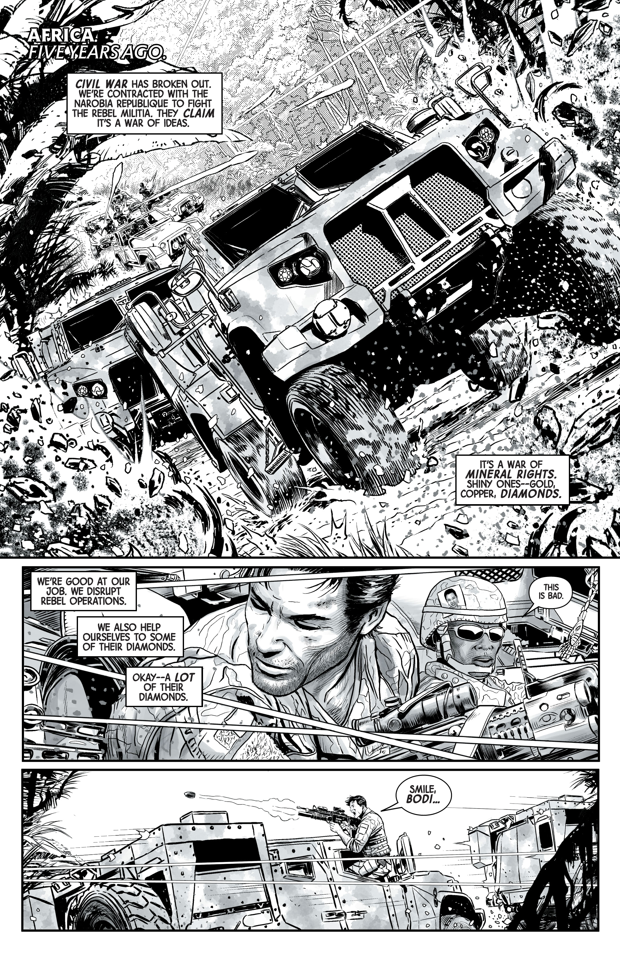 Read online Moon Knight: Black, White & Blood comic -  Issue #2 - 23