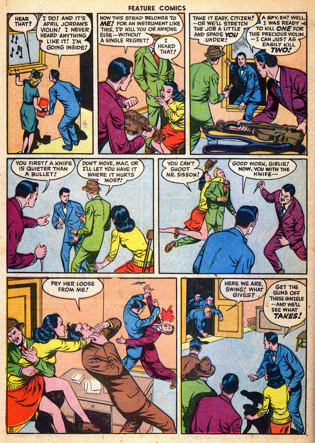 Read online Feature Comics comic -  Issue #108 - 36