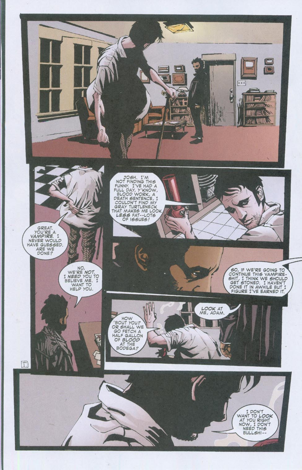 Read online Blood and Water comic -  Issue #1 - 14