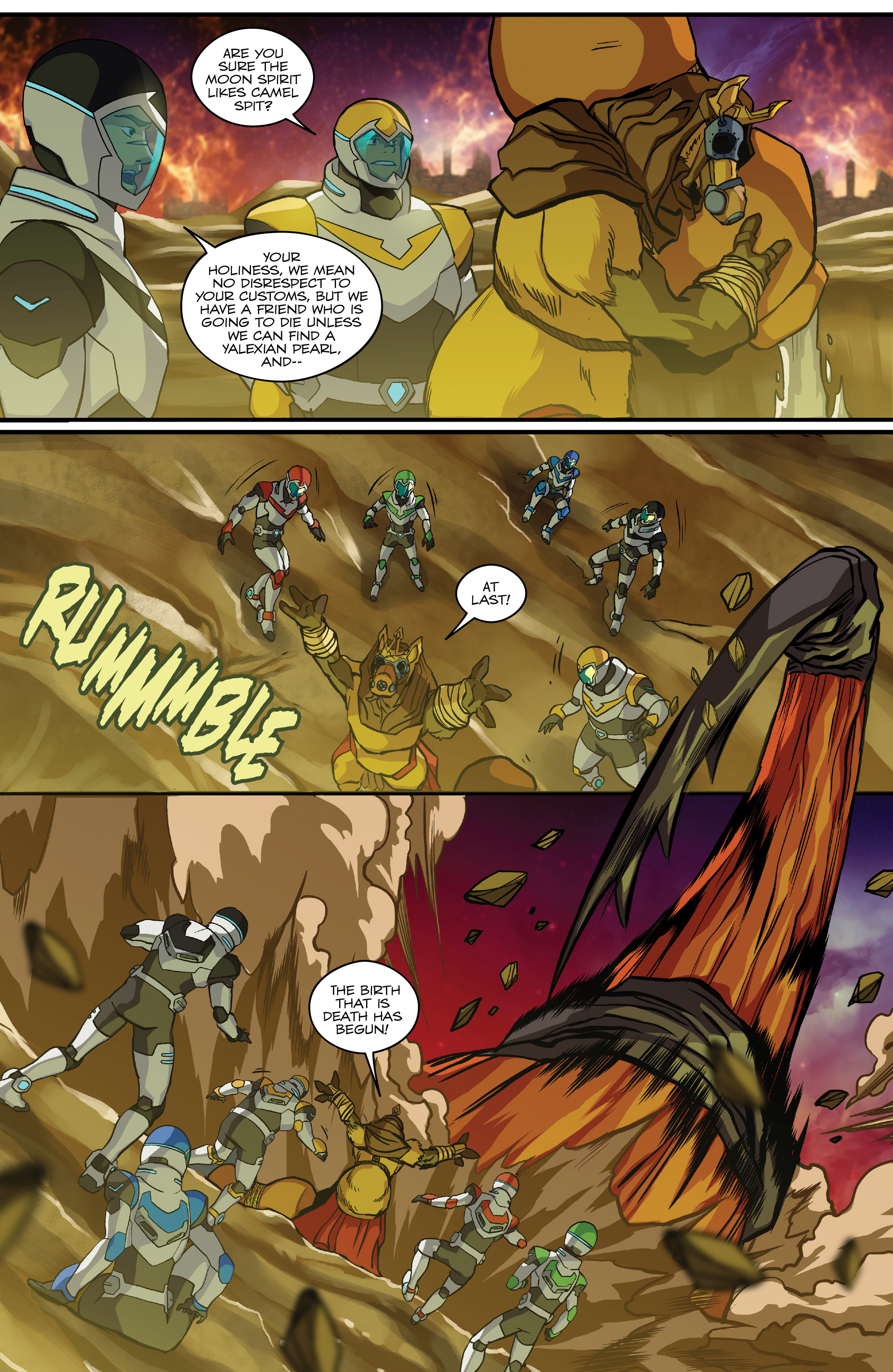 Read online Voltron: Legendary Defender comic -  Issue #5 - 12