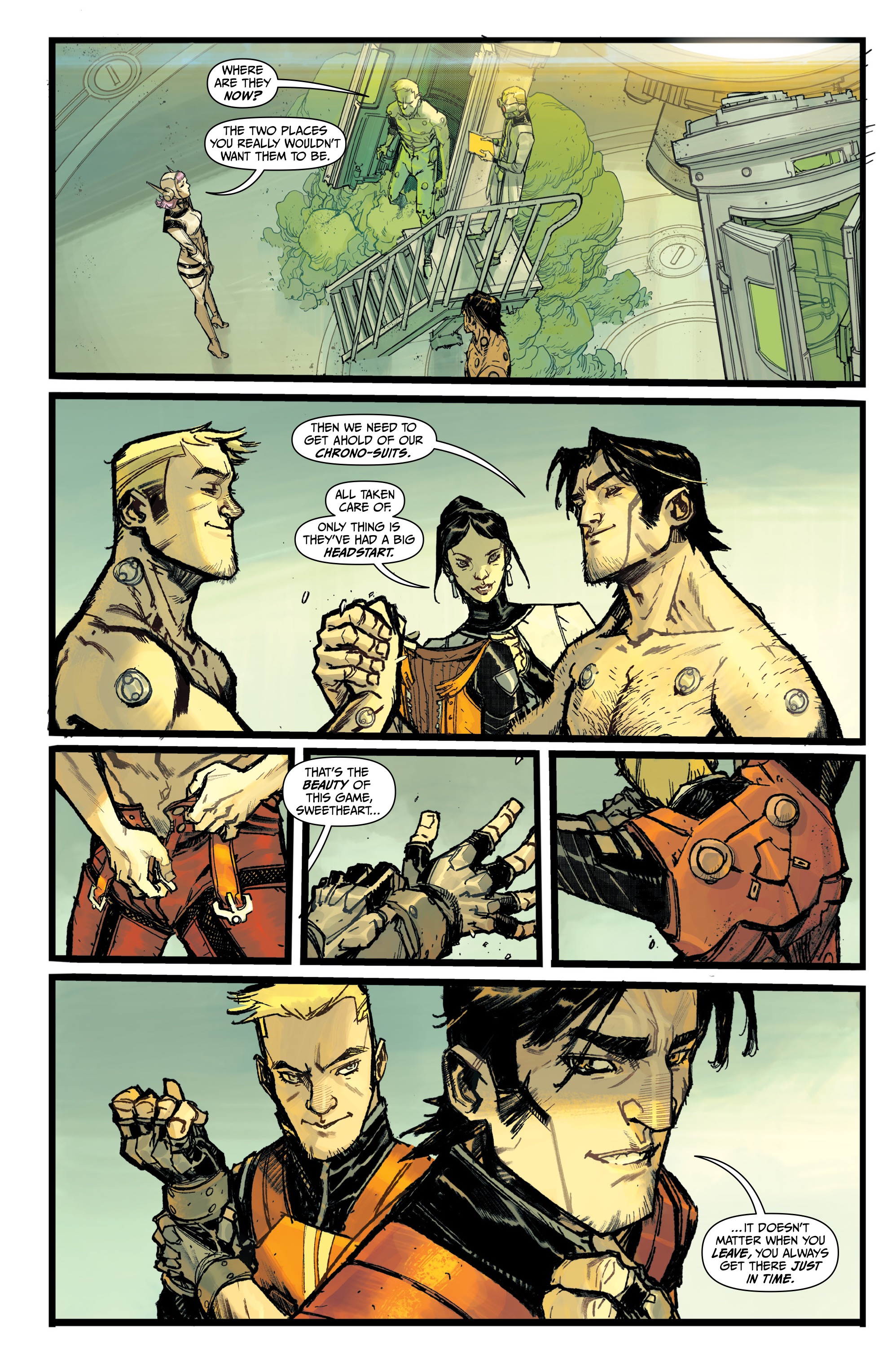 Read online Chrononauts: Futureshock comic -  Issue # _TPB - 88