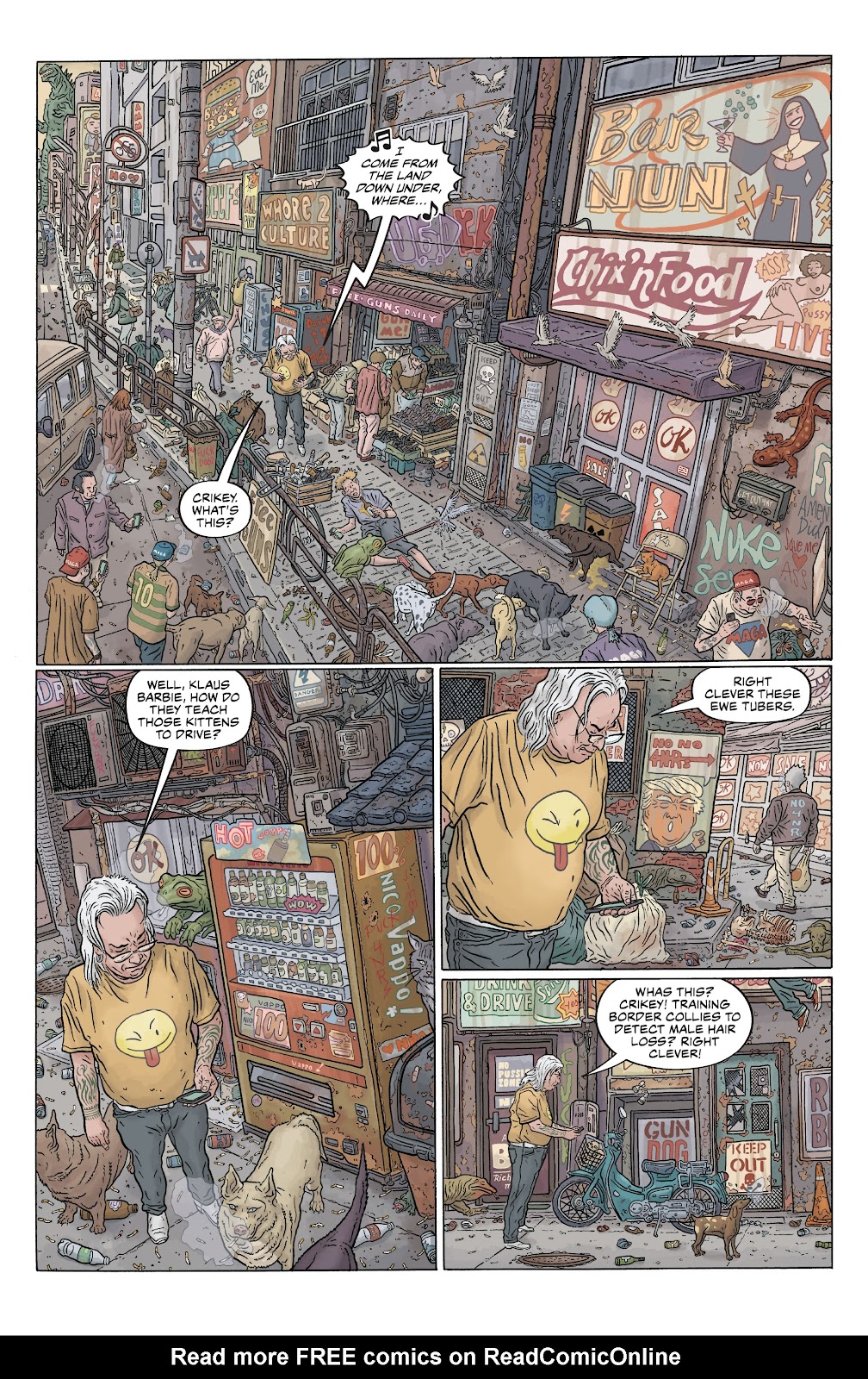 Shaolin Cowboy: Cruel to Be Kin issue 5 - Page 3