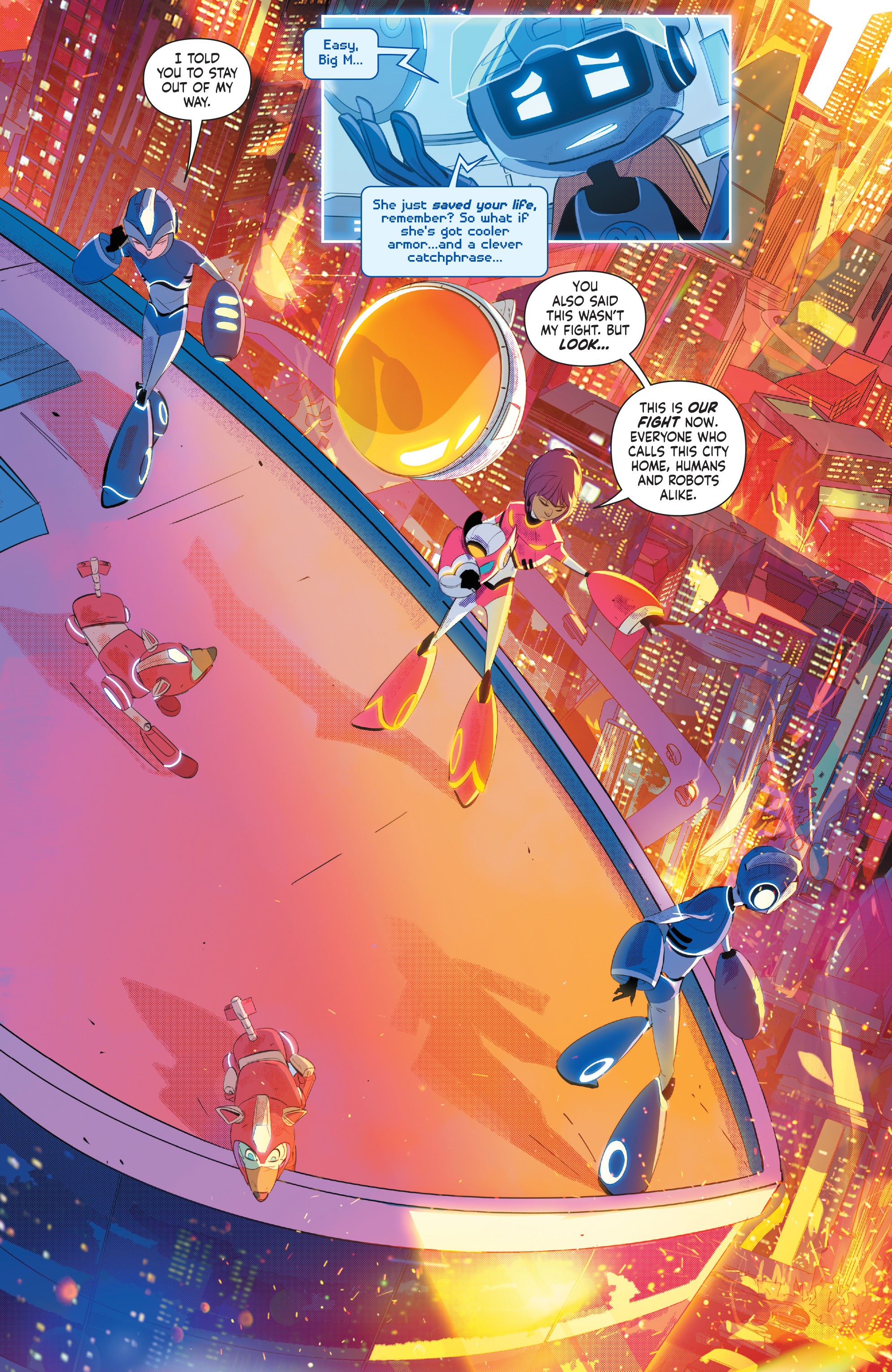 Read online Mega Man: Fully Charged comic -  Issue #4 - 6