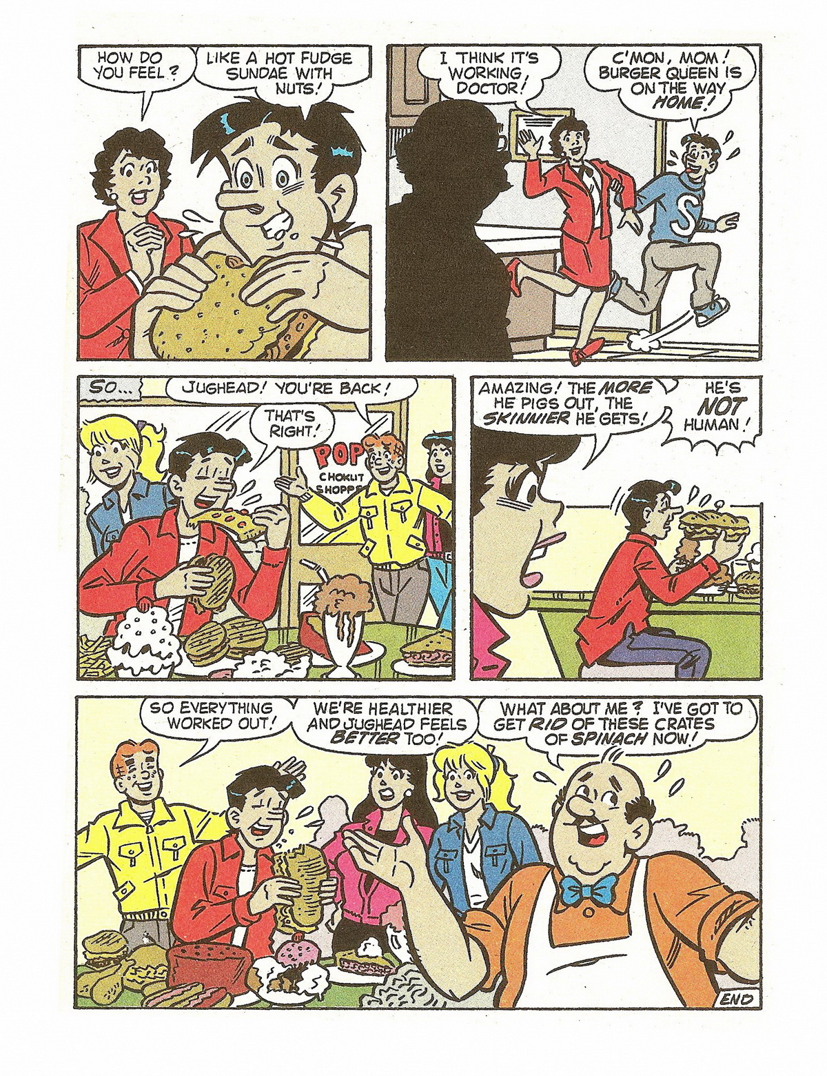 Read online Jughead's Double Digest Magazine comic -  Issue #73 - 192