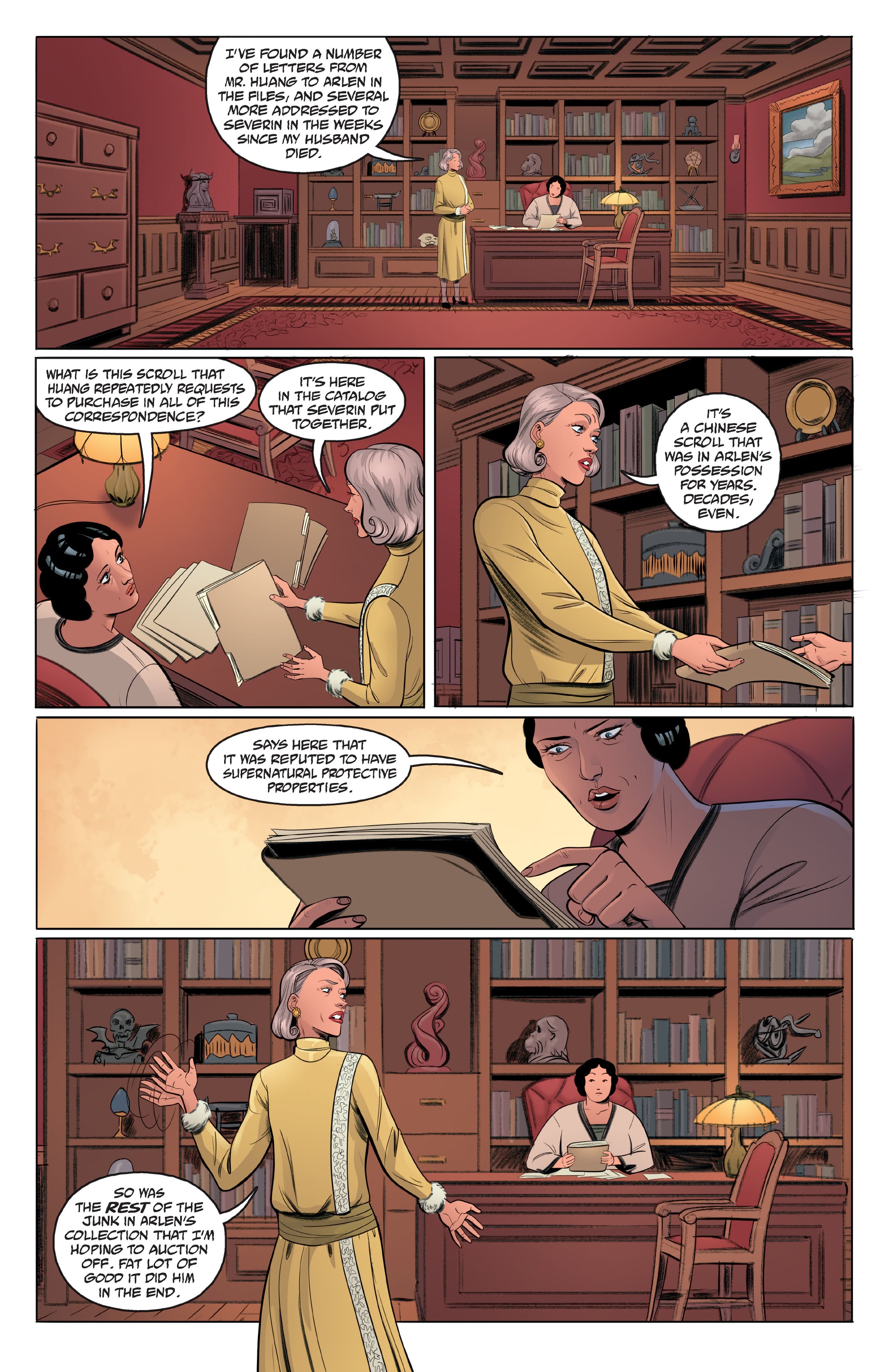 Read online The House of Lost Horizons: A Sarah Jewell Mystery comic -  Issue #3 - 10