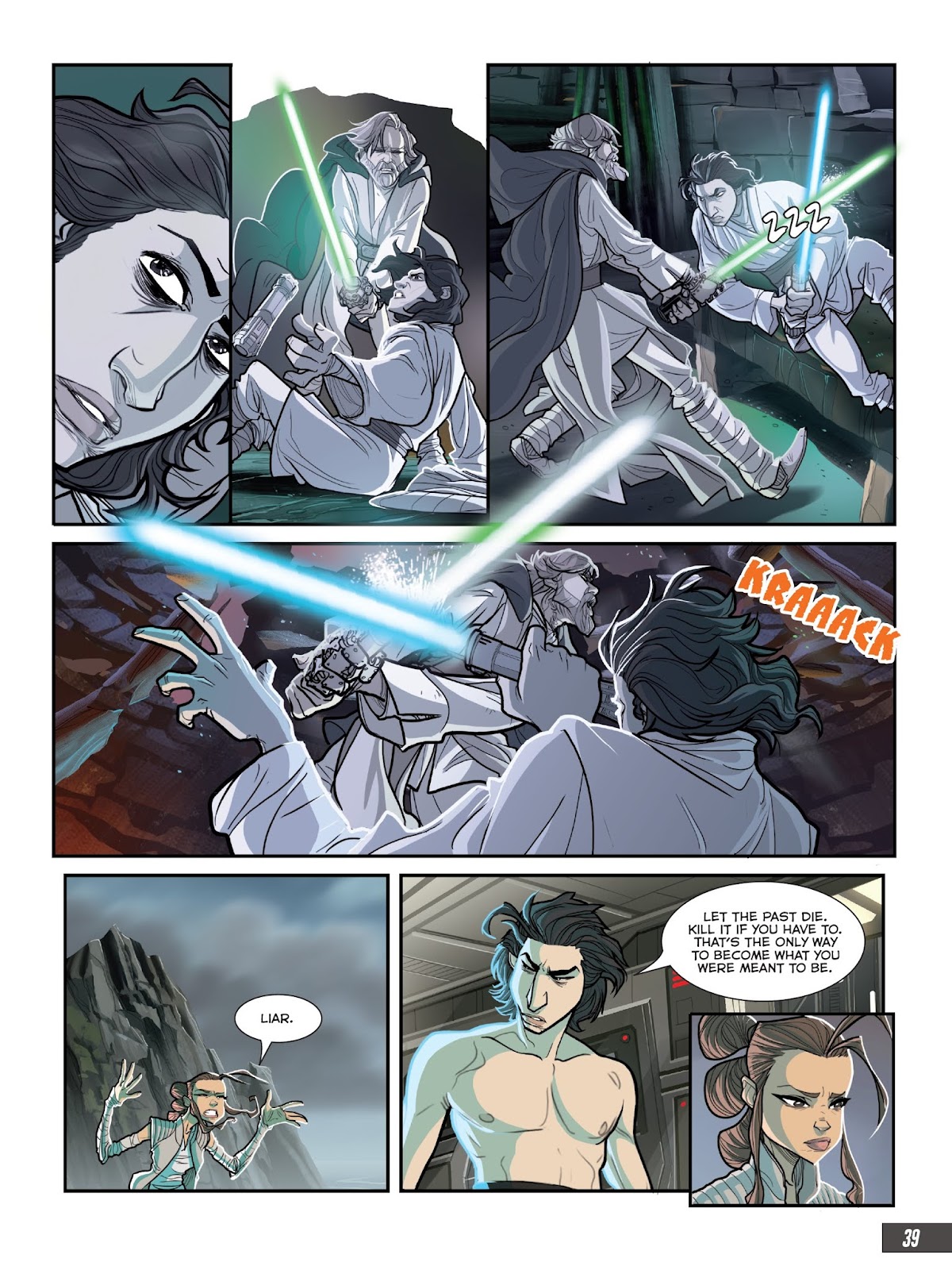 Star Wars: The Last Jedi Graphic Novel Adaptation issue TPB - Page 41
