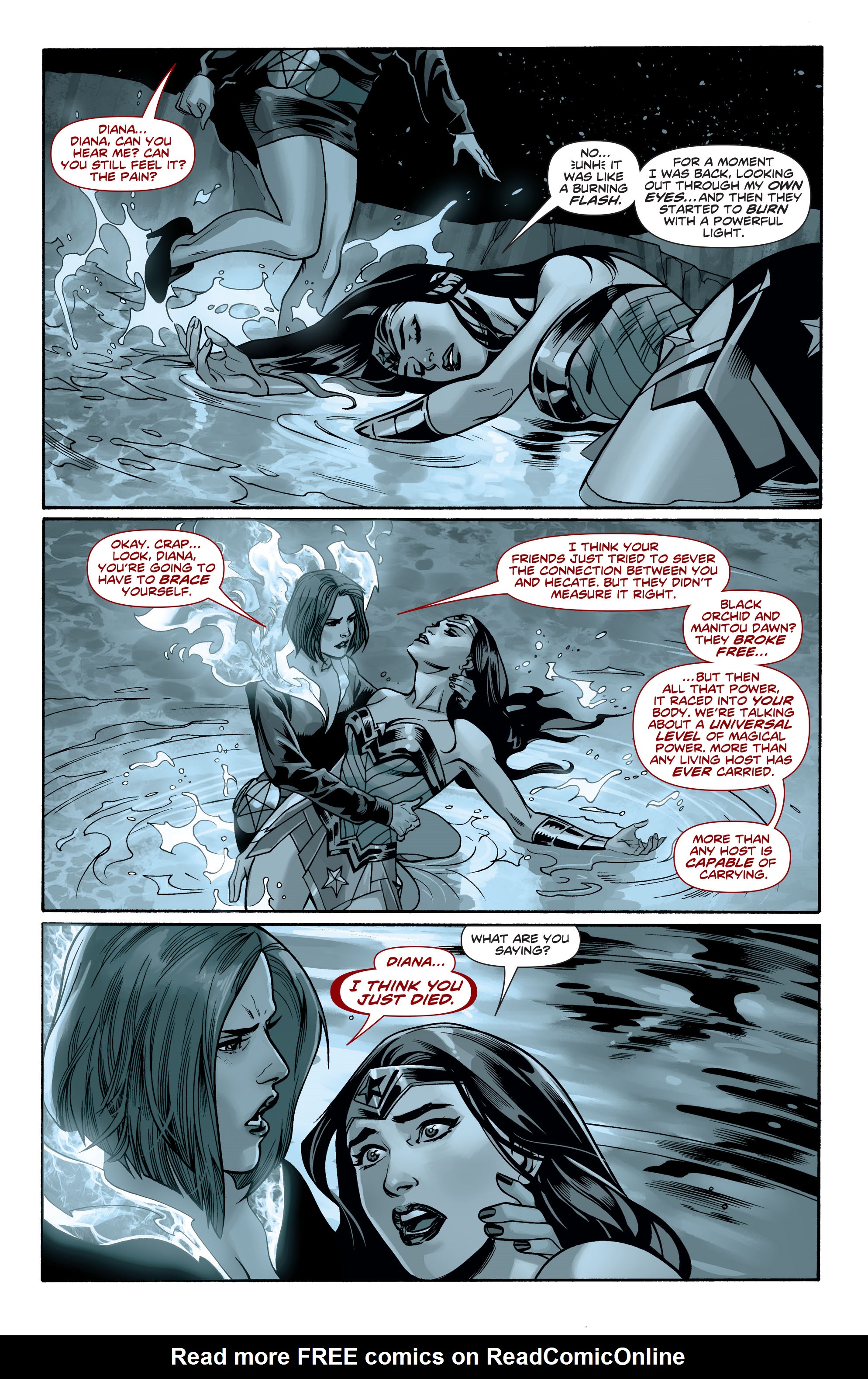 Read online Wonder Woman and Justice League Dark: The Witching Hour comic -  Issue # _TPB - 100