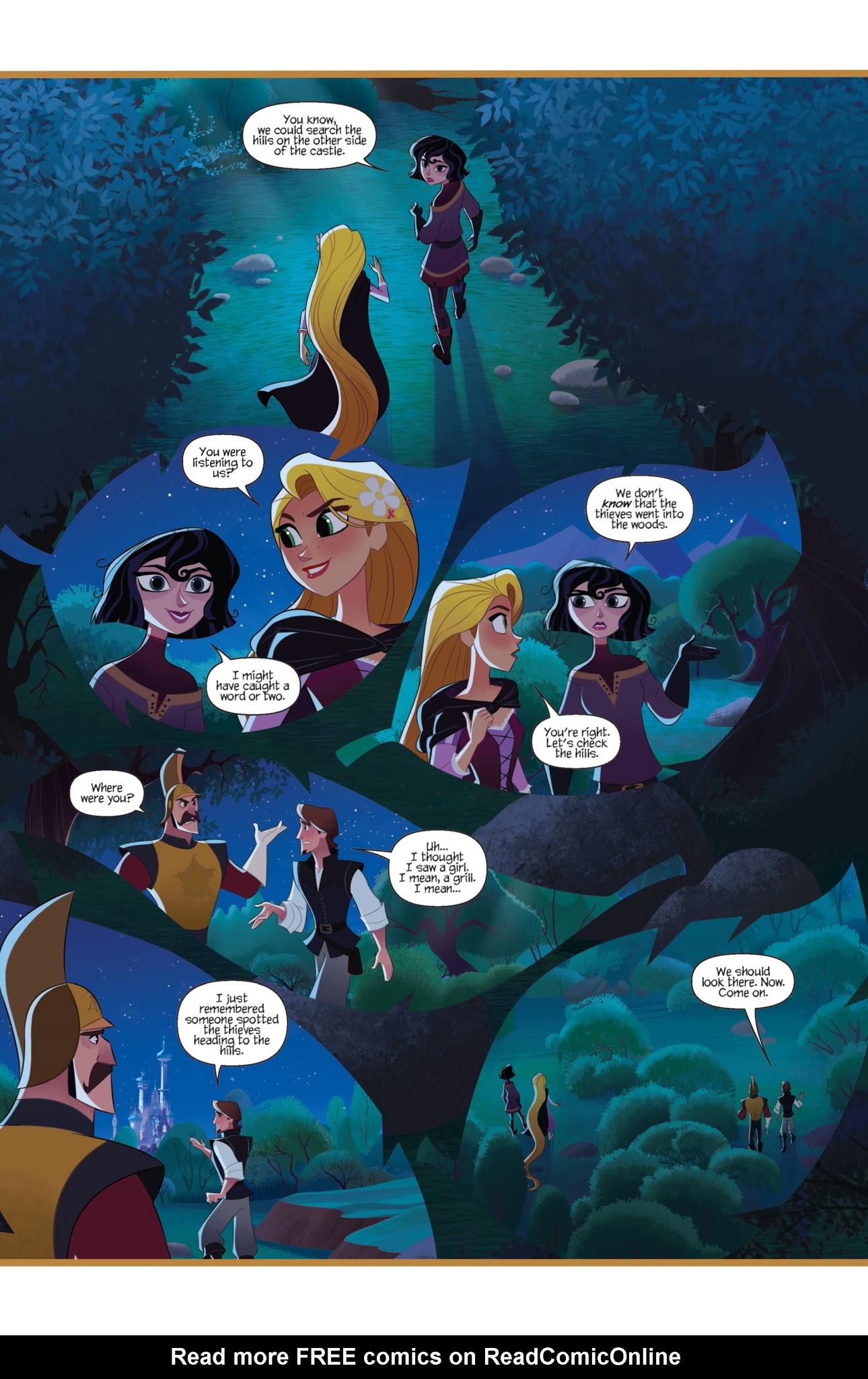 Read online Tangled (2018) comic -  Issue #1 - 12