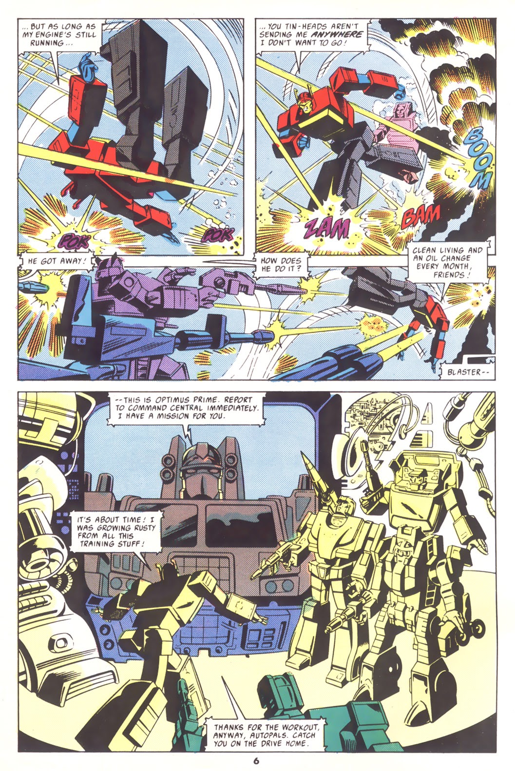 Read online The Transformers (UK) comic -  Issue #194 - 6