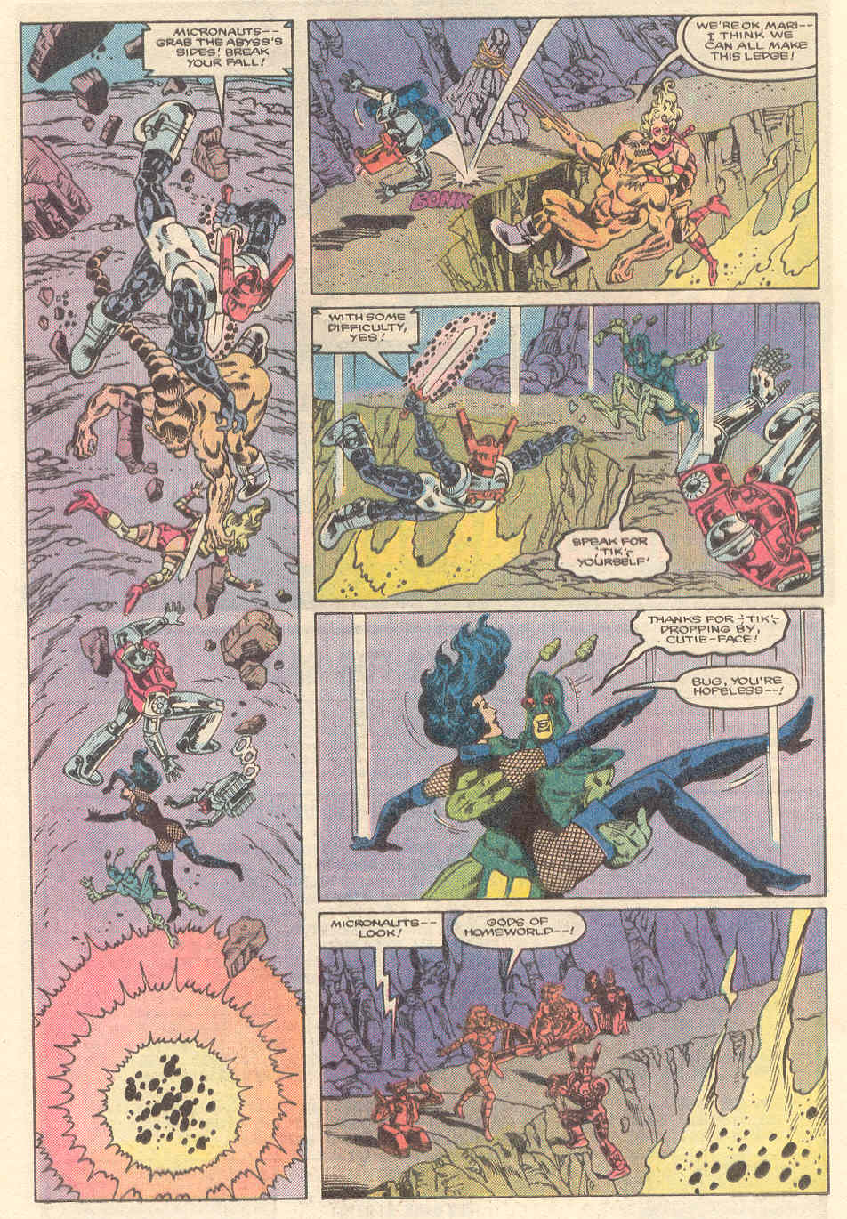 Read online Micronauts: The New Voyages comic -  Issue #17 - 18