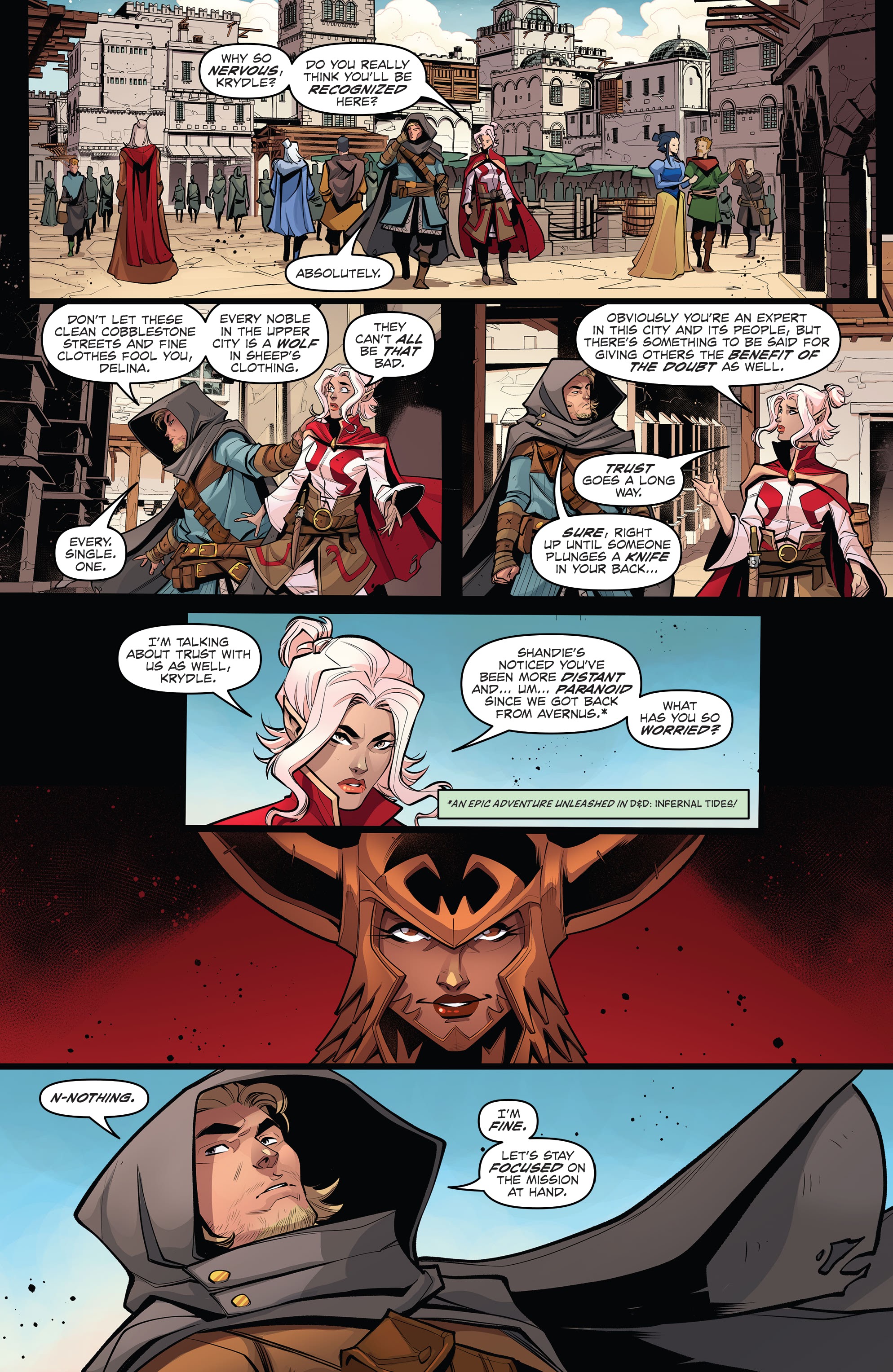 Read online Dungeons and Dragons Mindbreaker comic -  Issue #2 - 14