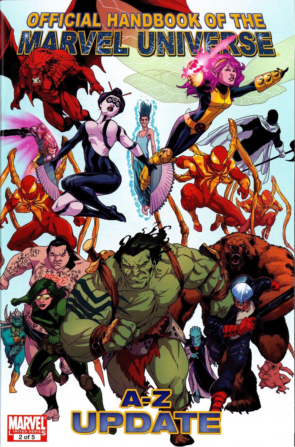 Read online Official Handbook of the Marvel Universe A To Z Update comic -  Issue #2 - 1