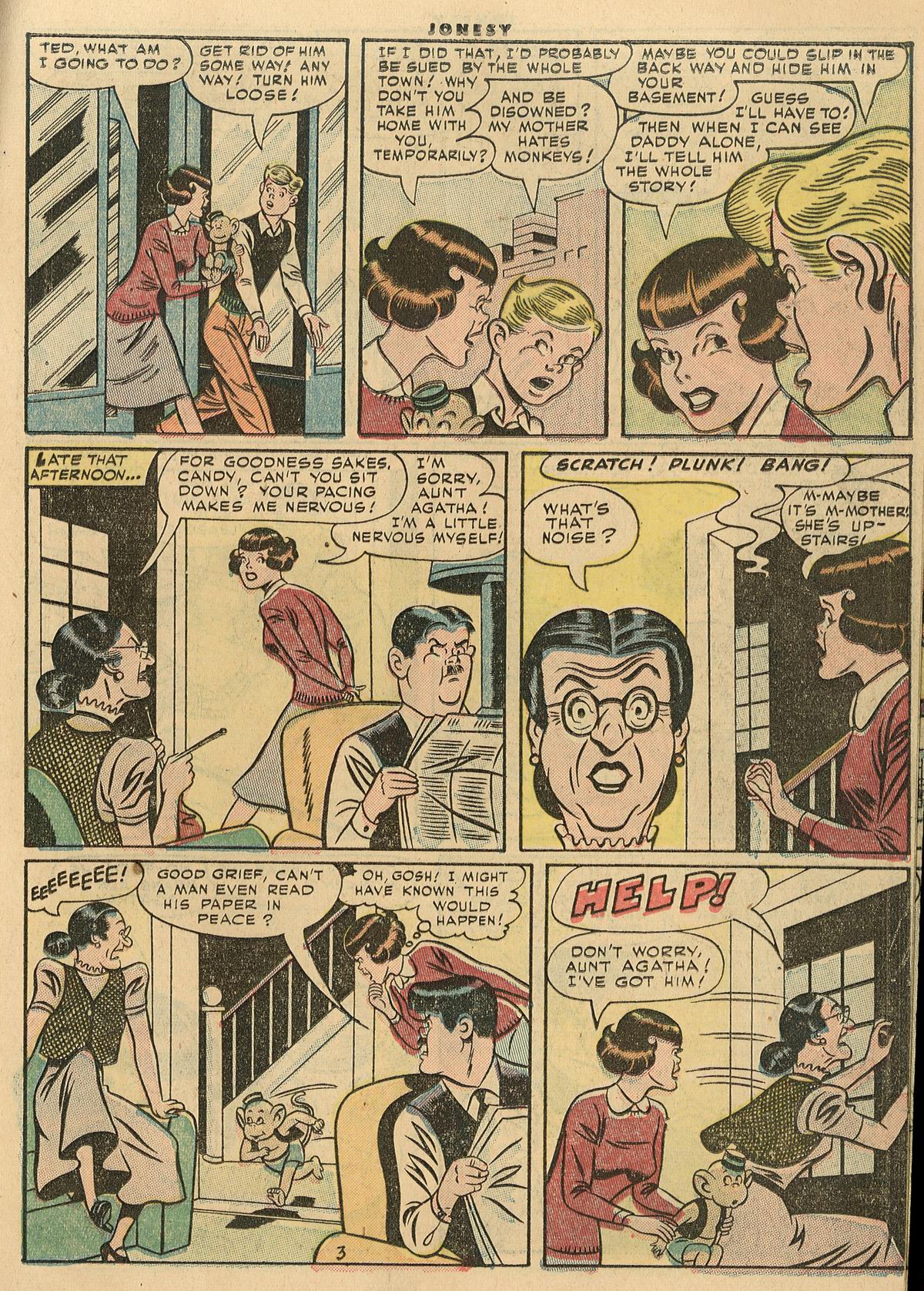 Read online Jonesy (1953) comic -  Issue #5 - 11