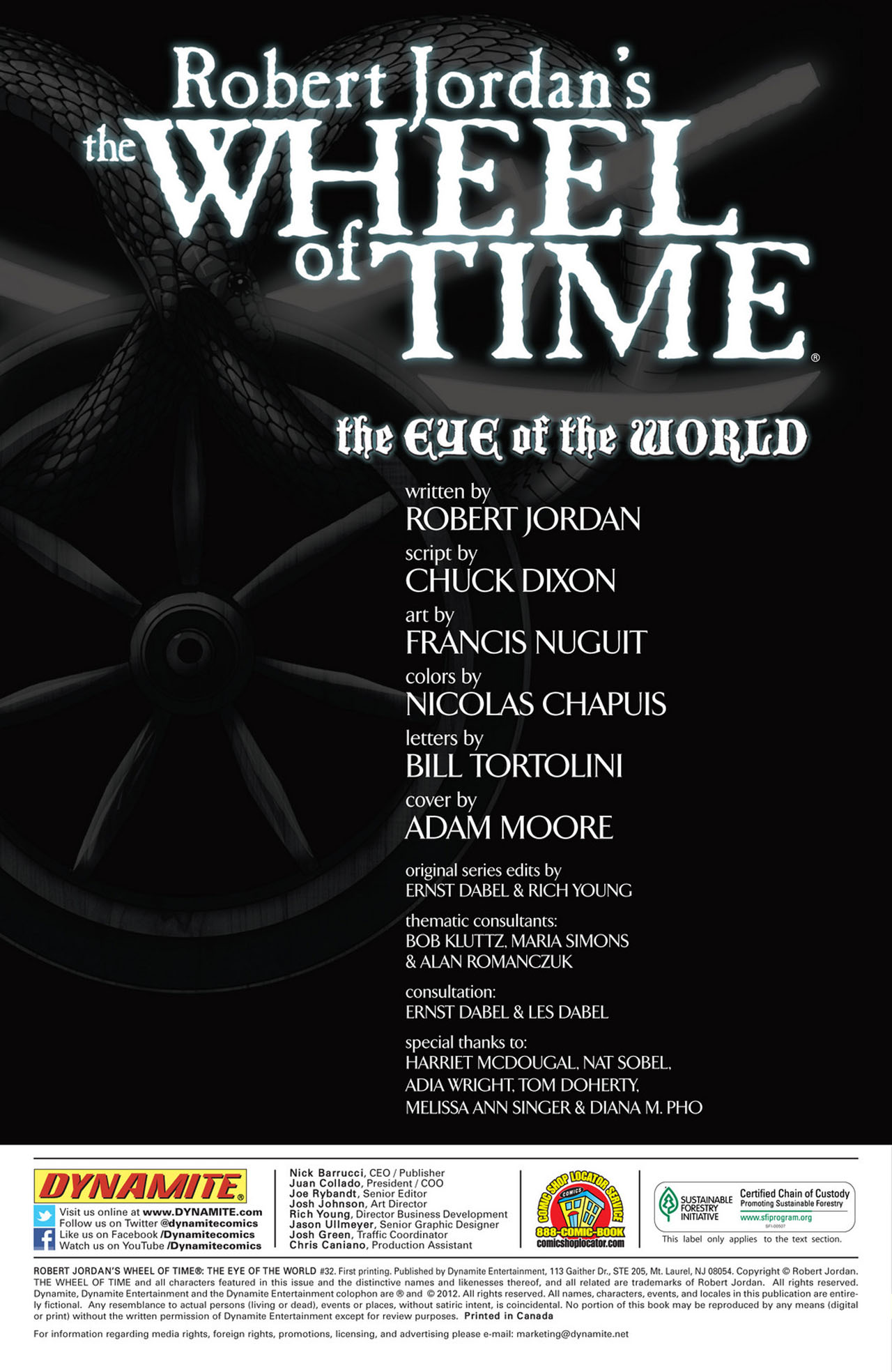 Read online Robert Jordan's Wheel of Time: The Eye of the World comic -  Issue #32 - 2
