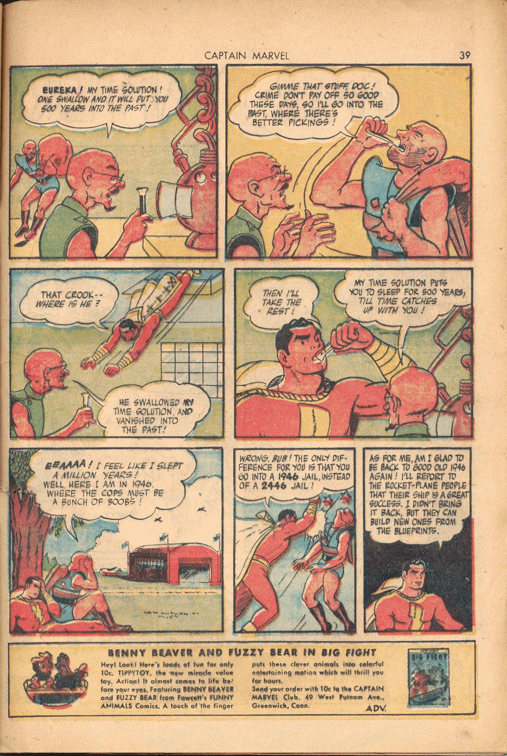Captain Marvel Adventures issue 54 - Page 39