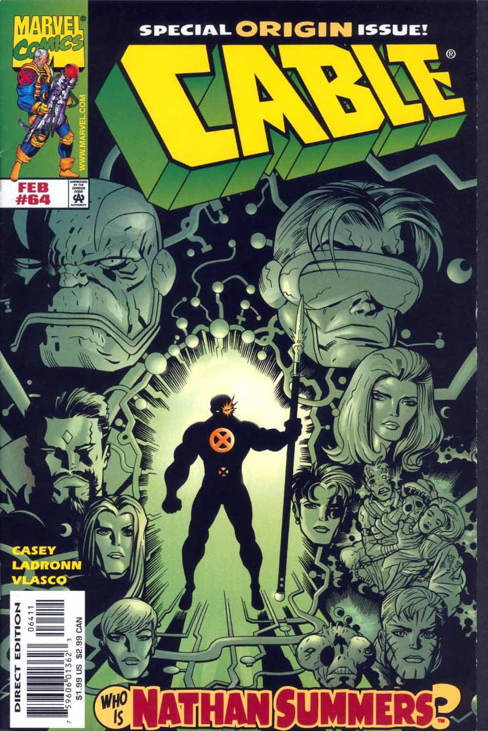 Read online Cable (1993) comic -  Issue #64 - 1